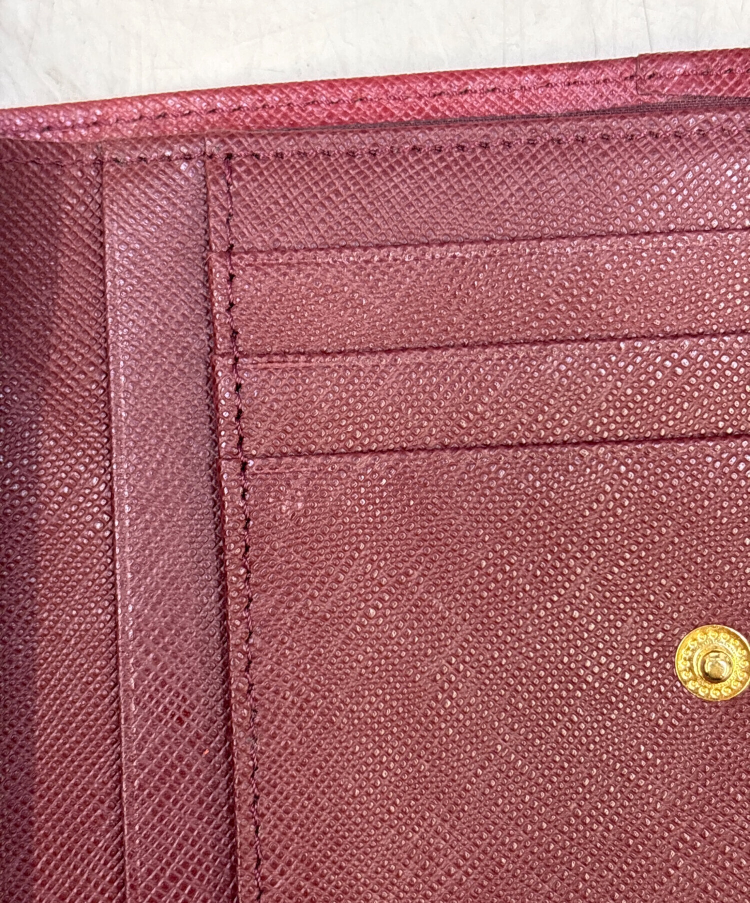 中古・古着通販】BURBERRY (バーバリー) がま口2つ折り財布 ベージュ