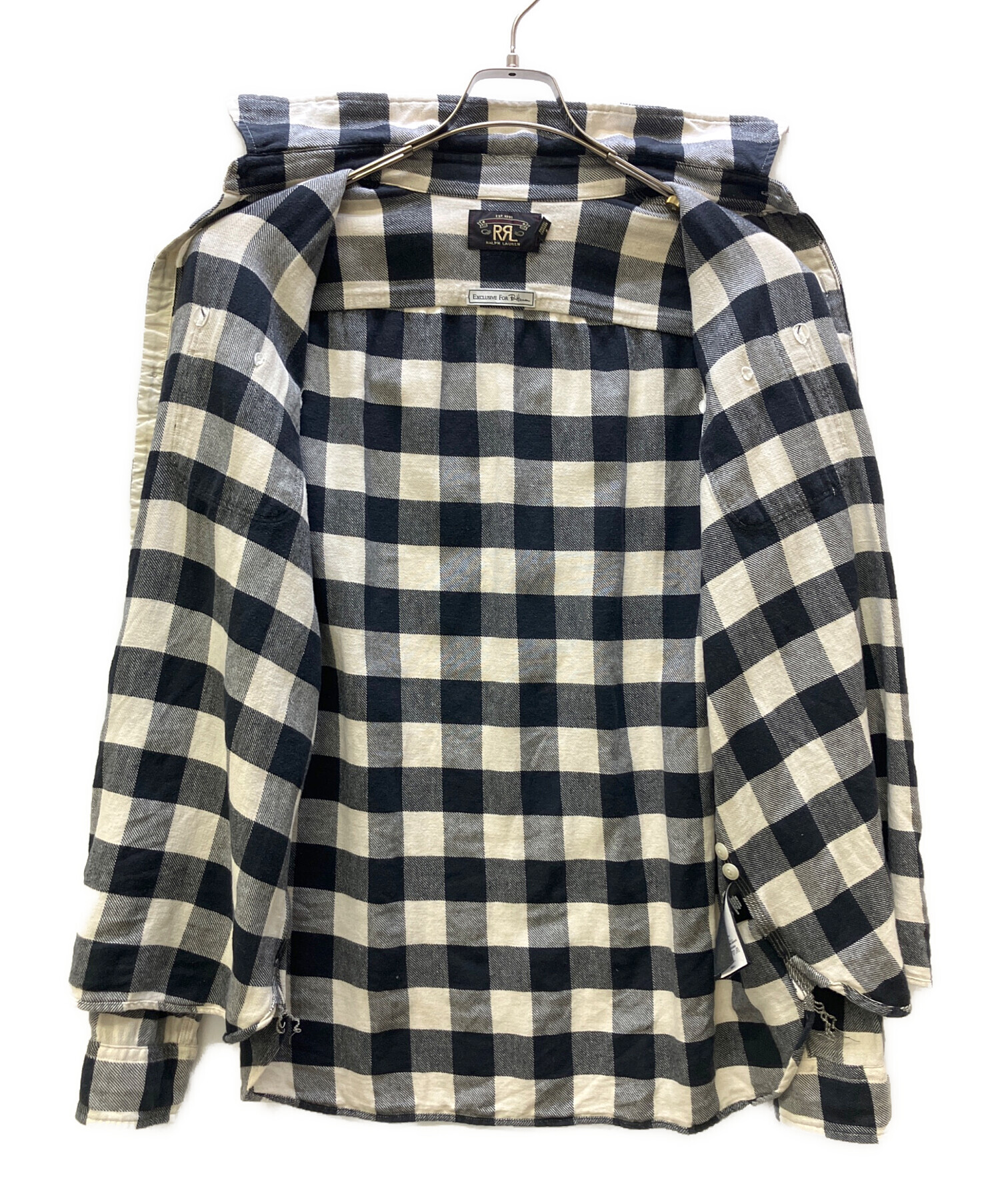 希少 ロンハーマン コラボ RRL ダブルアールエル シャツ RHC 中古・古着通販】RRL (ダブルアールエル) Ron Herman (ロンハーマン