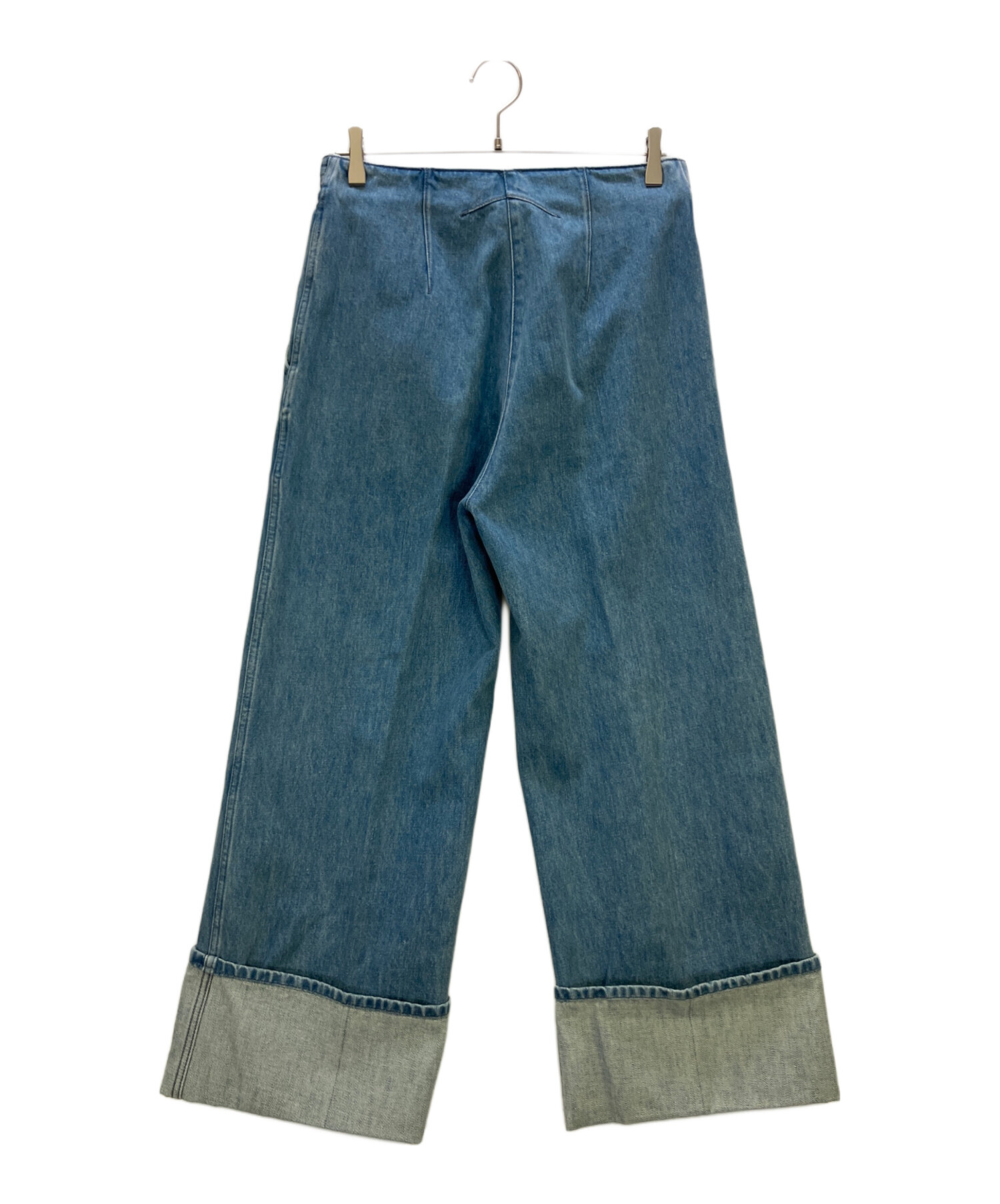 中古・古着通販】patou (パトゥ) デニムパンツ インディゴ サイズ:38