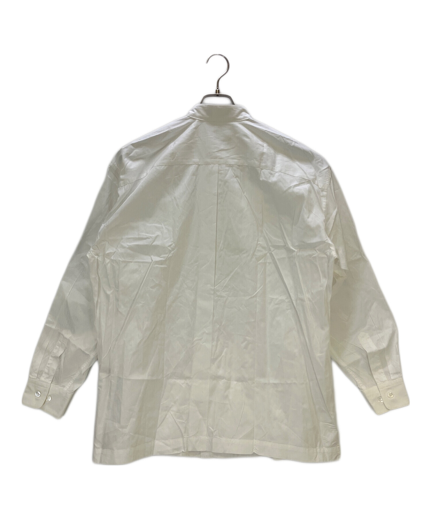 中古・古着通販】ISSEY MIYAKE (イッセイミヤケ) 長袖シャツ ホワイト