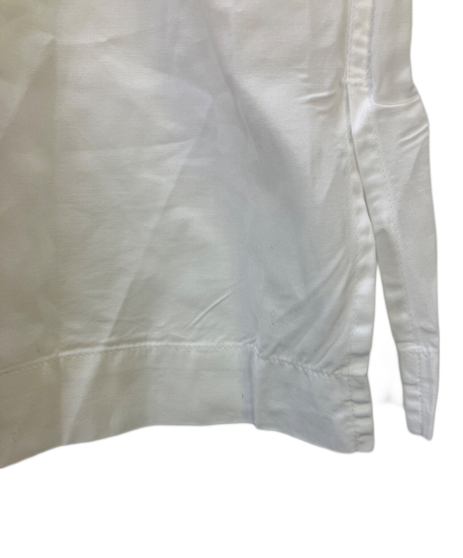 新品同　イッセイミヤケ ワッフルカットソー 長袖　白　サイズ2 中古・古着通販】ISSEY MIYAKE (イッセイミヤケ) 長袖シャツ ホワイト