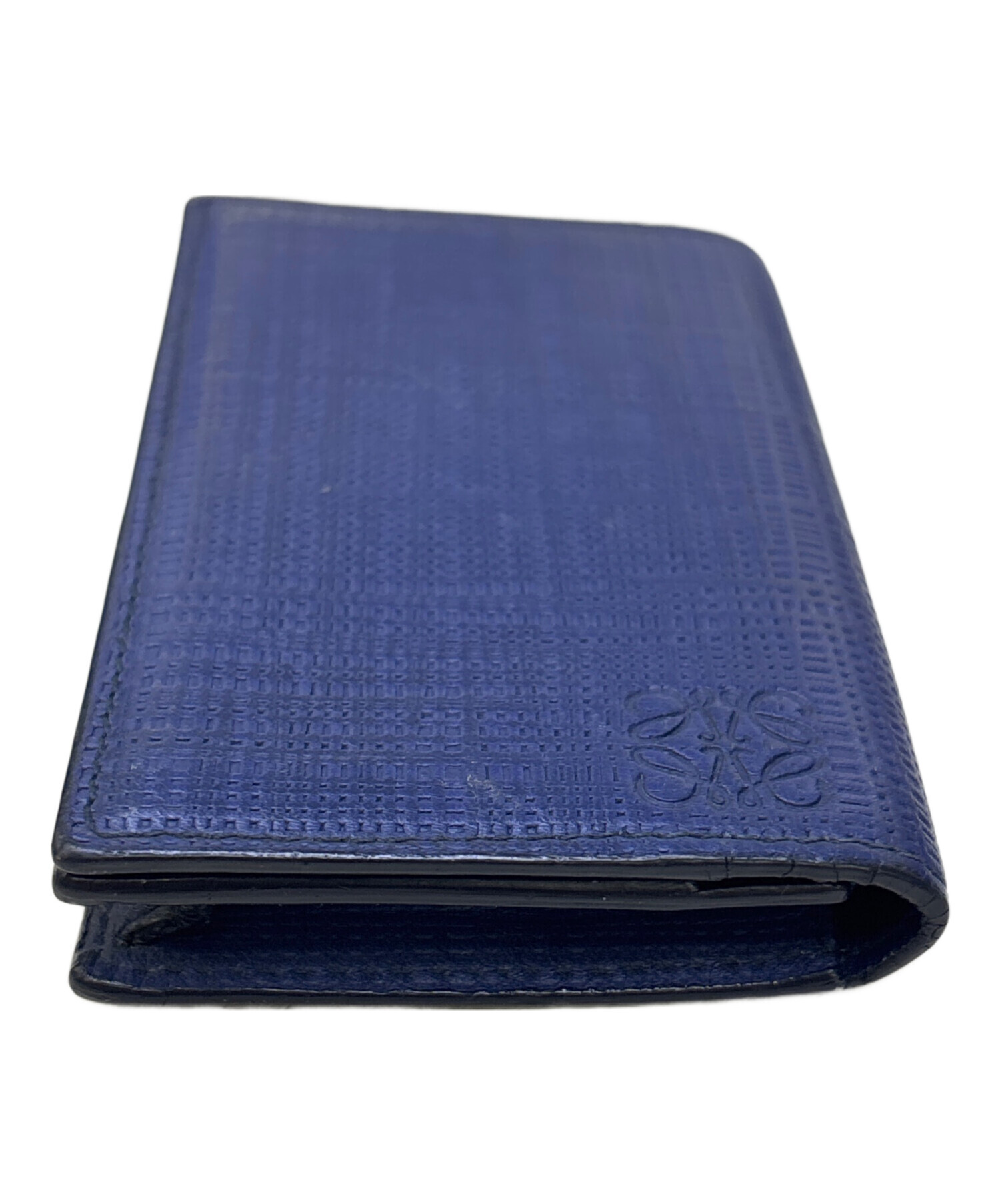 中古・古着通販】LOEWE (ロエベ) カードケース アナグラム ネイビー