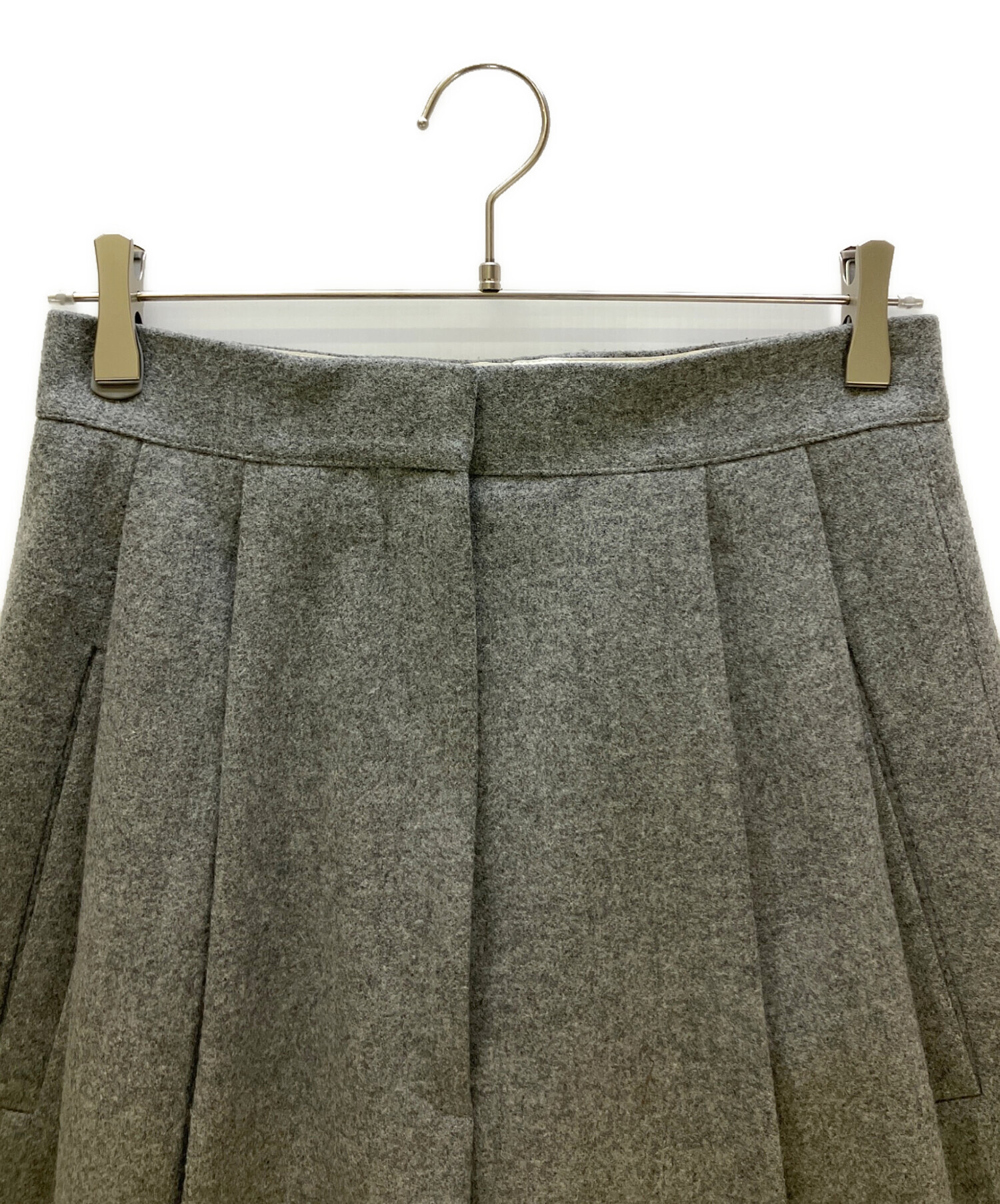 中古・古着通販】CELINE (セリーヌ) ウールパンツ グレー サイズ:38