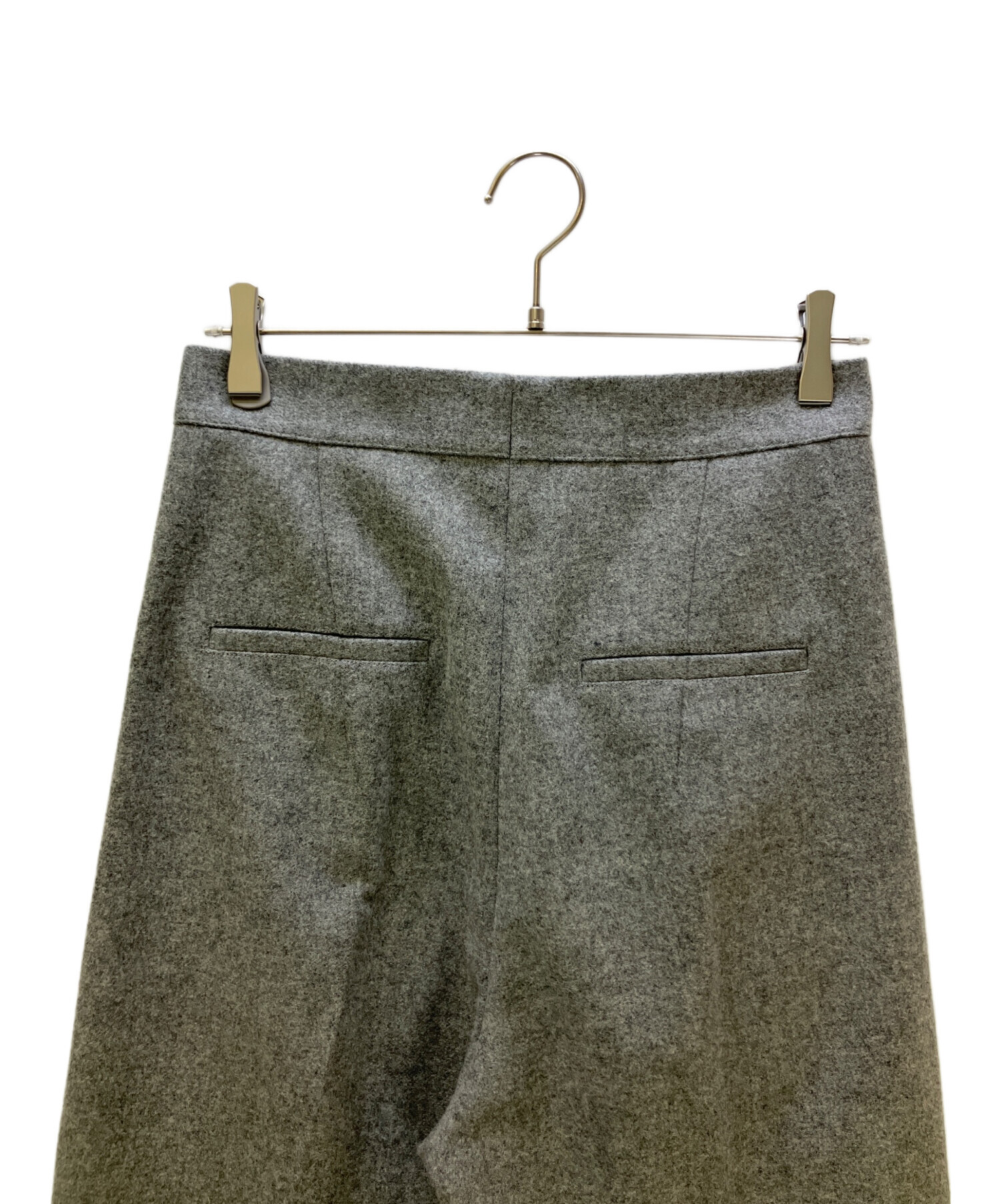 中古・古着通販】CELINE (セリーヌ) ウールパンツ グレー サイズ:38