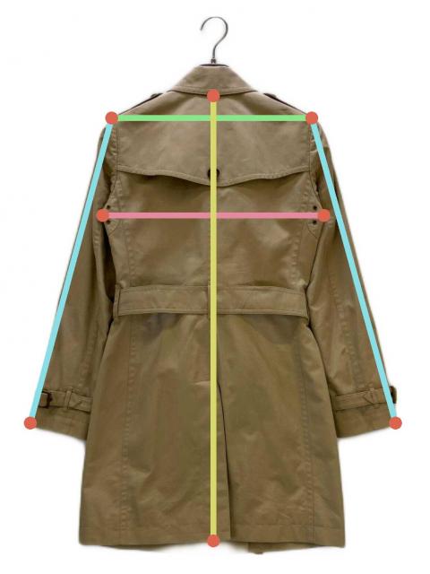中古・古着通販】BURBERRY BRIT (バーバリーブリット) トレンチコート
