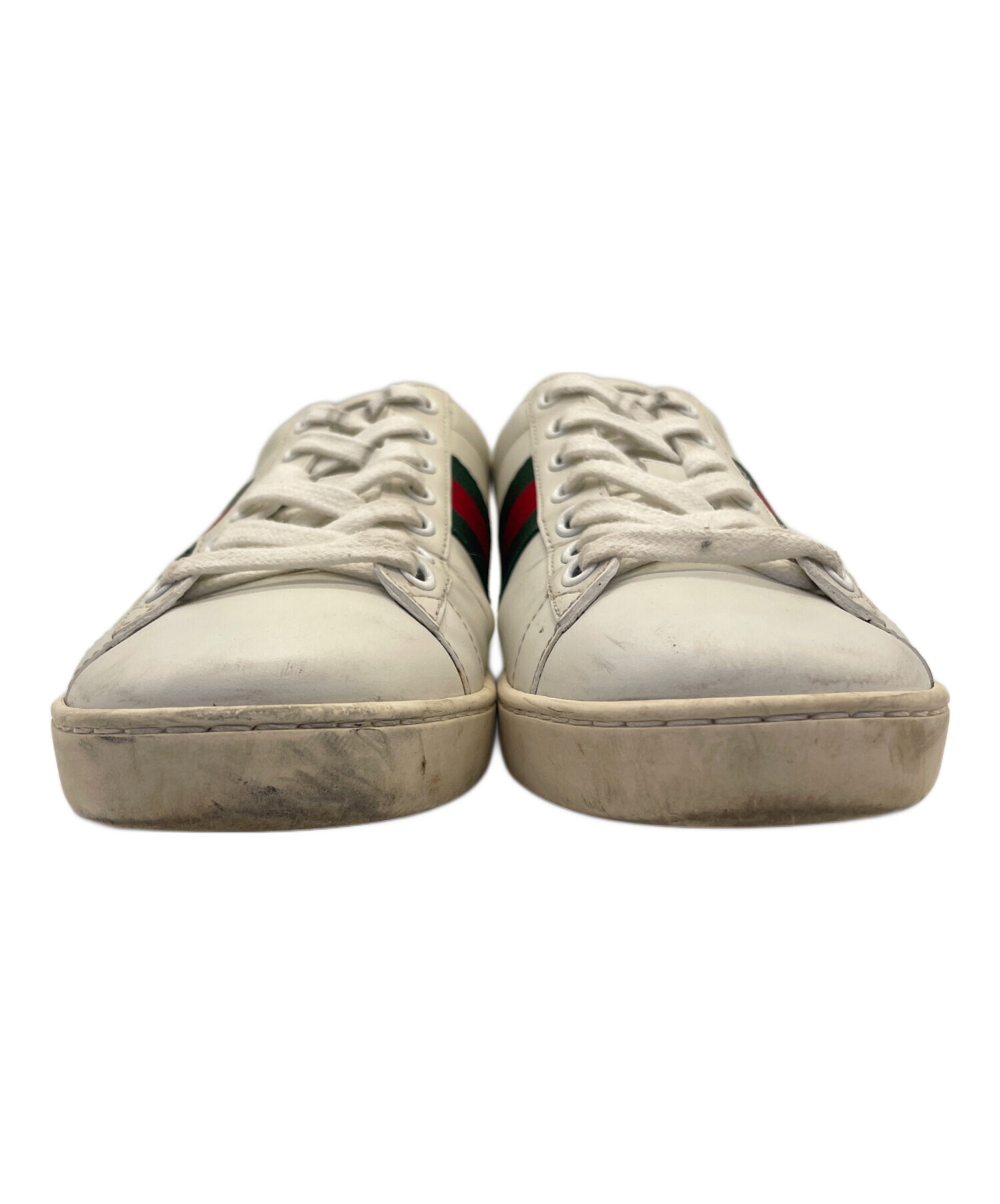 中古・古着通販】GUCCI (グッチ) ローカットスニーカー ホワイト