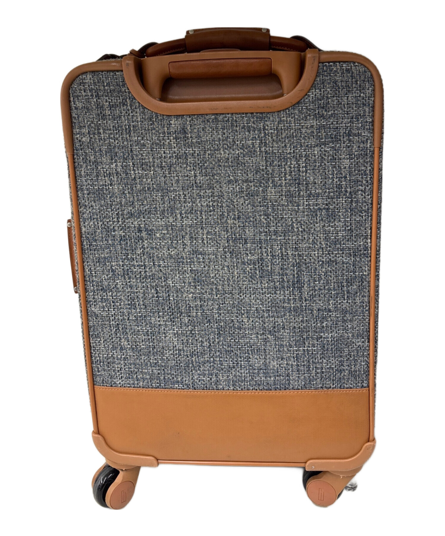 hartmann キャリーケース 4輪 上292 中古・古着通販】hartmann (ハートマン) キャリーバッグ BLUE TWEED
