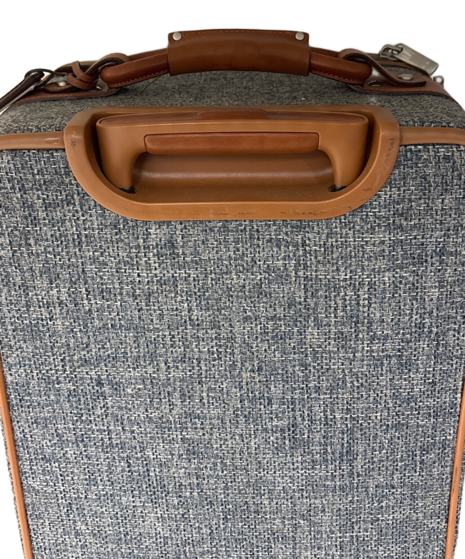 中古・古着通販】hartmann (ハートマン) キャリーバッグ BLUE TWEED