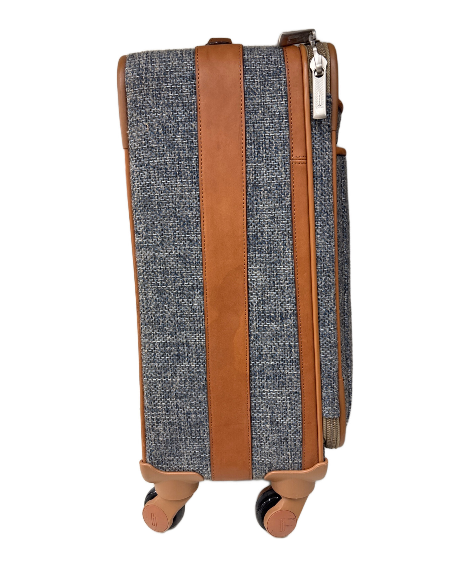 中古・古着通販】hartmann (ハートマン) キャリーバッグ BLUE TWEED