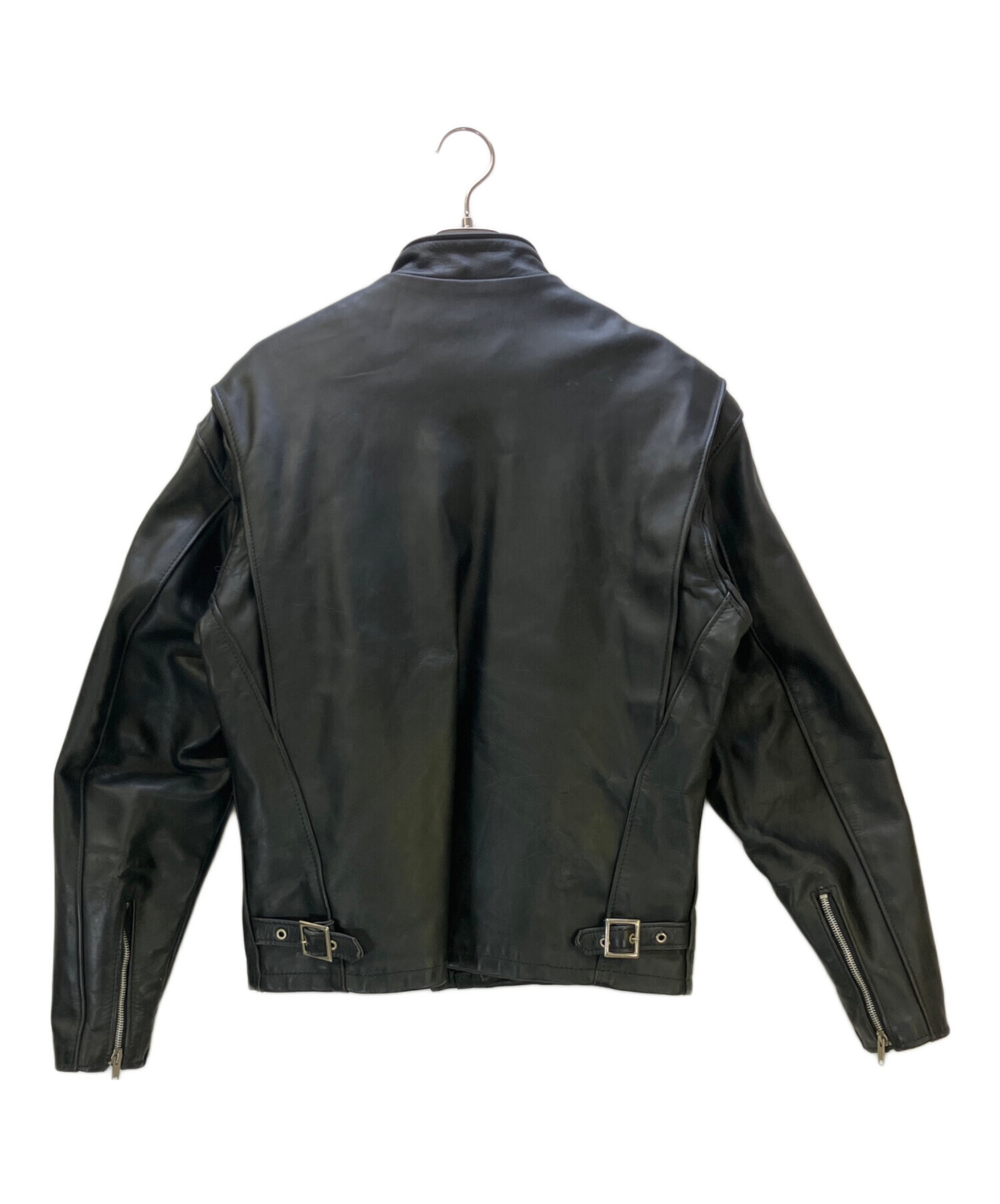 Schott シングルライダース　38 ボアライナー付き 中古・古着通販】Schott (ショット) シングルライダースジャケット