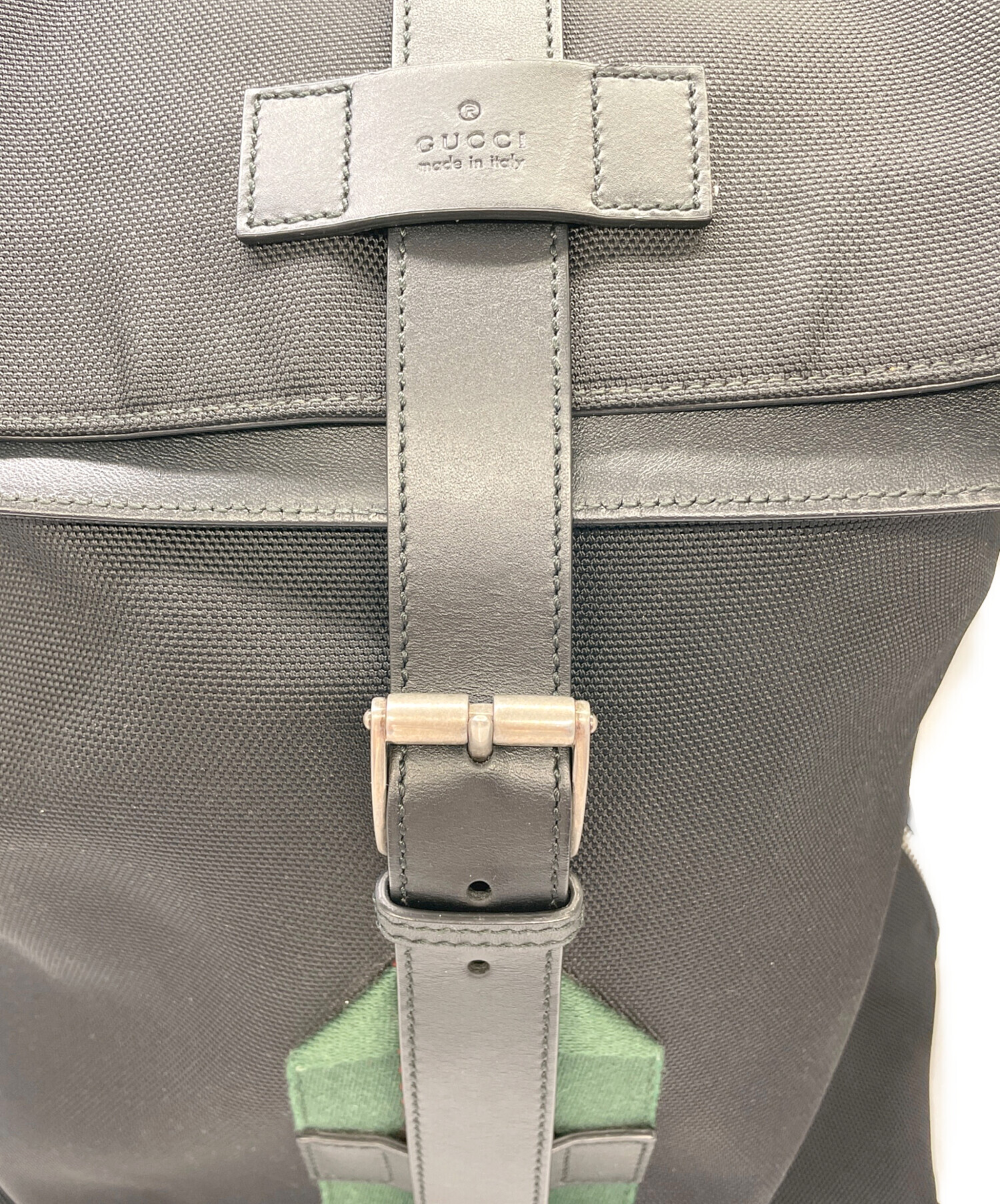 中古・古着通販】GUCCI (グッチ) GUCCI テクノキャンバスバックパック