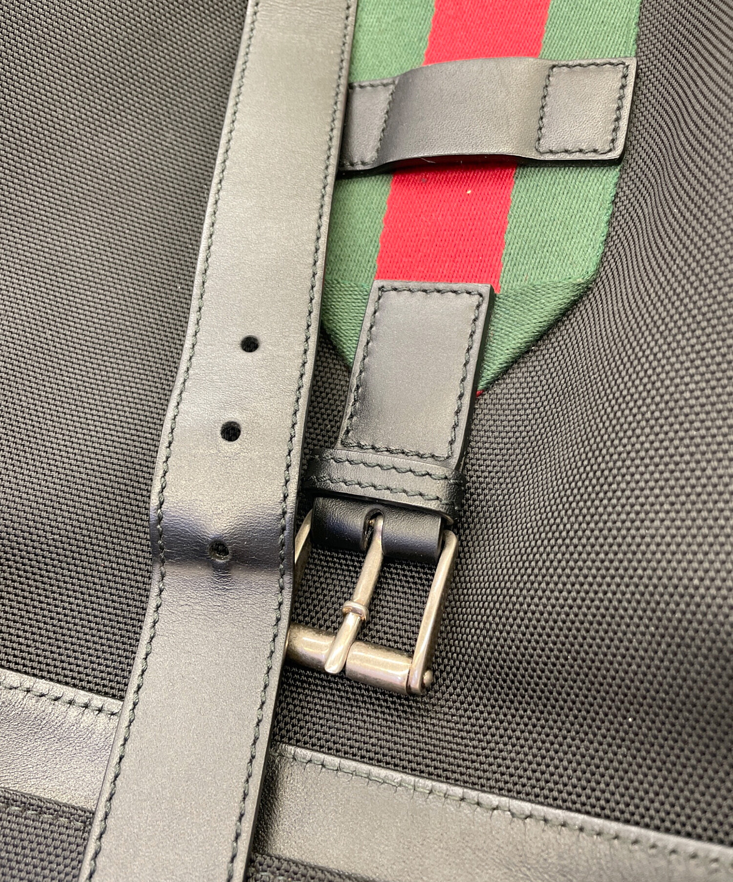 中古・古着通販】GUCCI (グッチ) GUCCI テクノキャンバスバックパック