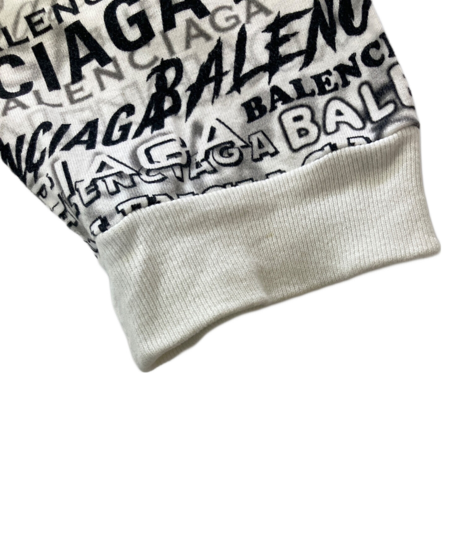 中古・古着通販】BALENCIAGA (バレンシアガ) 長袖カットソー 19AW Wave