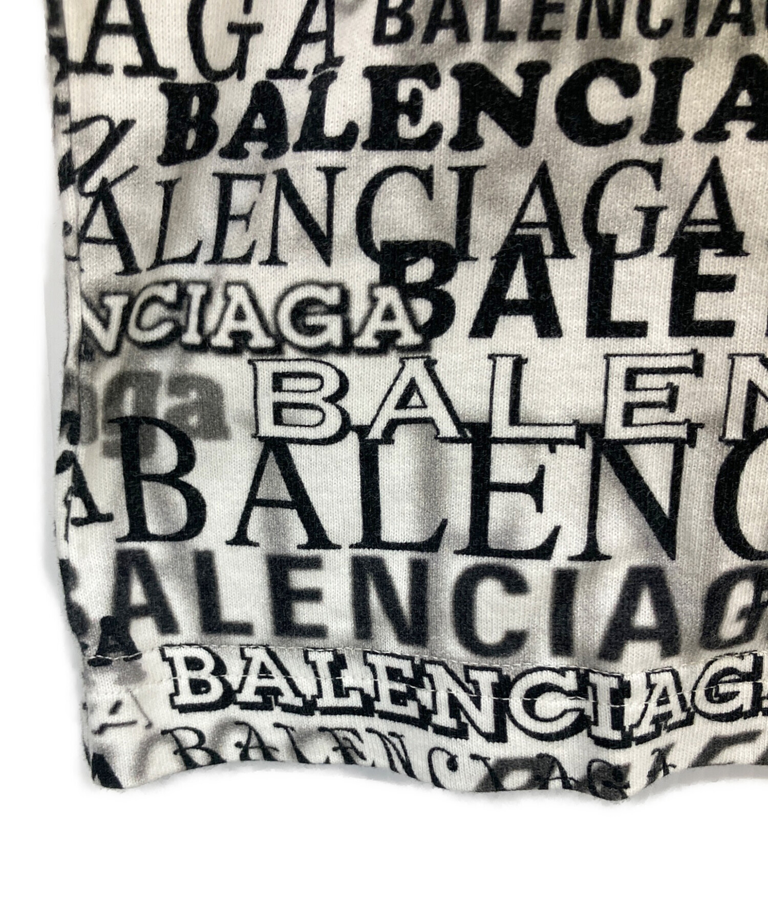中古・古着通販】BALENCIAGA (バレンシアガ) 長袖カットソー 19AW Wave