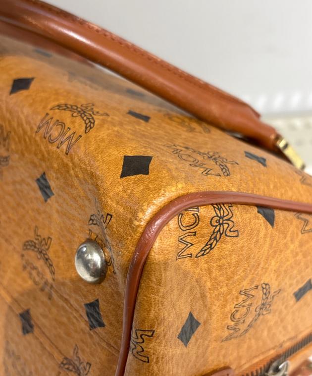 中古・古着通販】MCM (エムシーエム) ミニボストンバッグ ブラウン