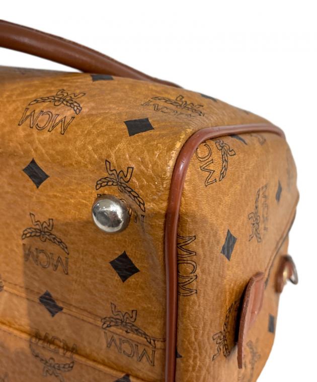 大特価！　激レア未使用⭐︎ MCM ミニボストン ブラウン 中古・古着通販】MCM (エムシーエム) ミニボストンバッグ ブラウン