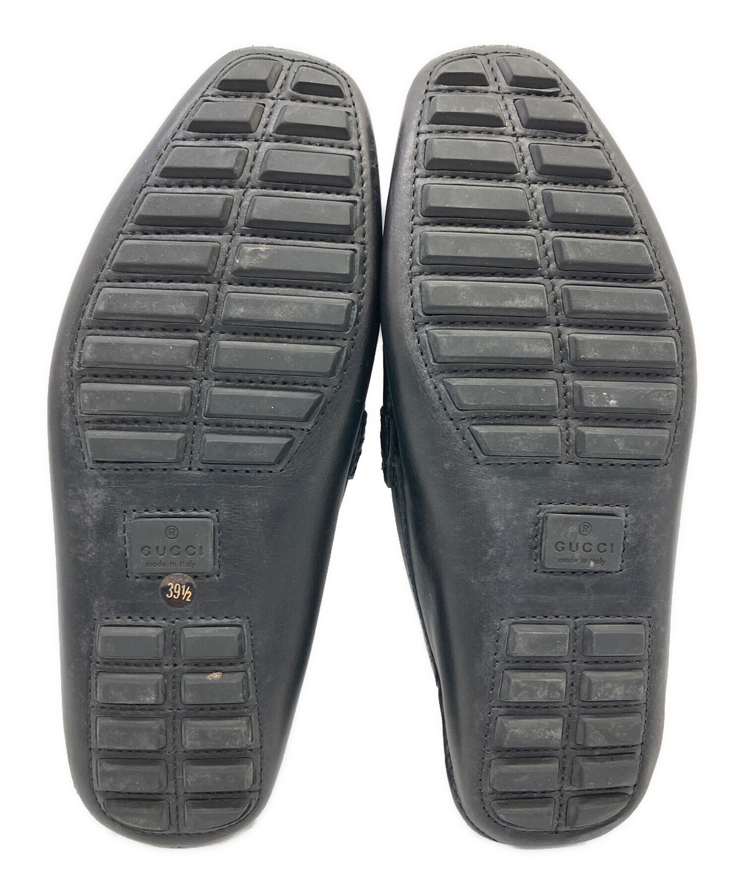 中古・古着通販】GUCCI (グッチ) ドライビングシューズ ブラック