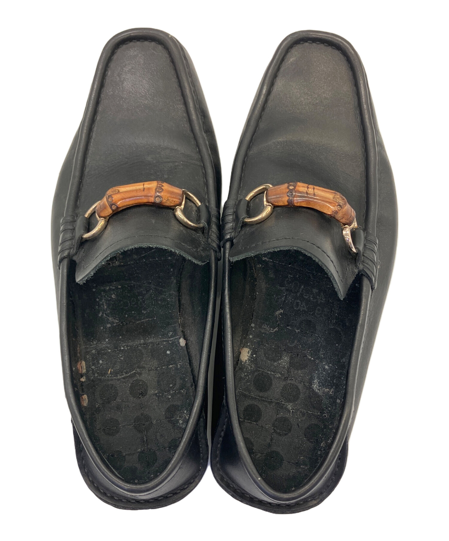 中古・古着通販】GUCCI (グッチ) ドライビングシューズ ブラック