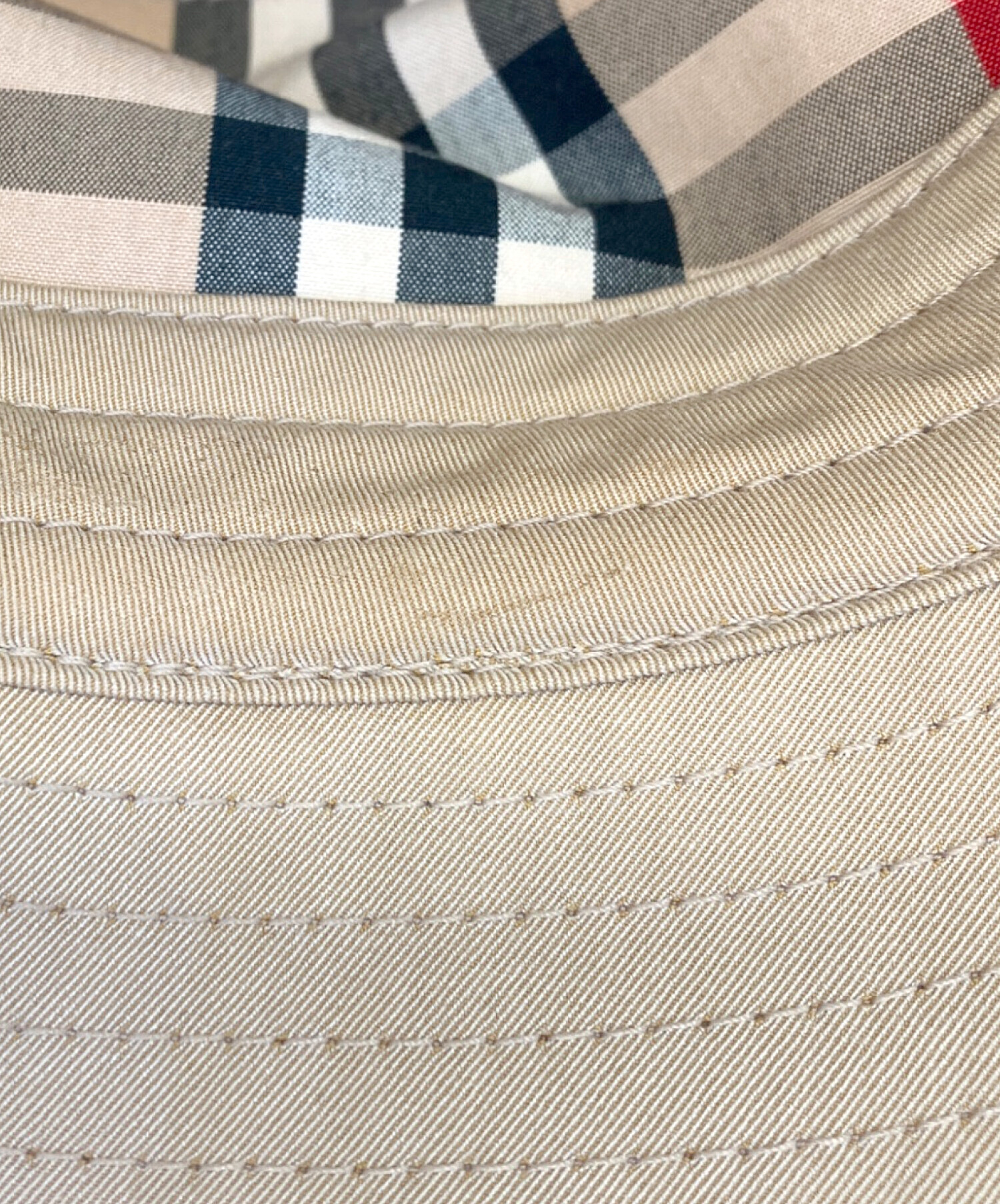 中古・古着通販】BURBERRY (バーバリー) バケットハット ベージュ