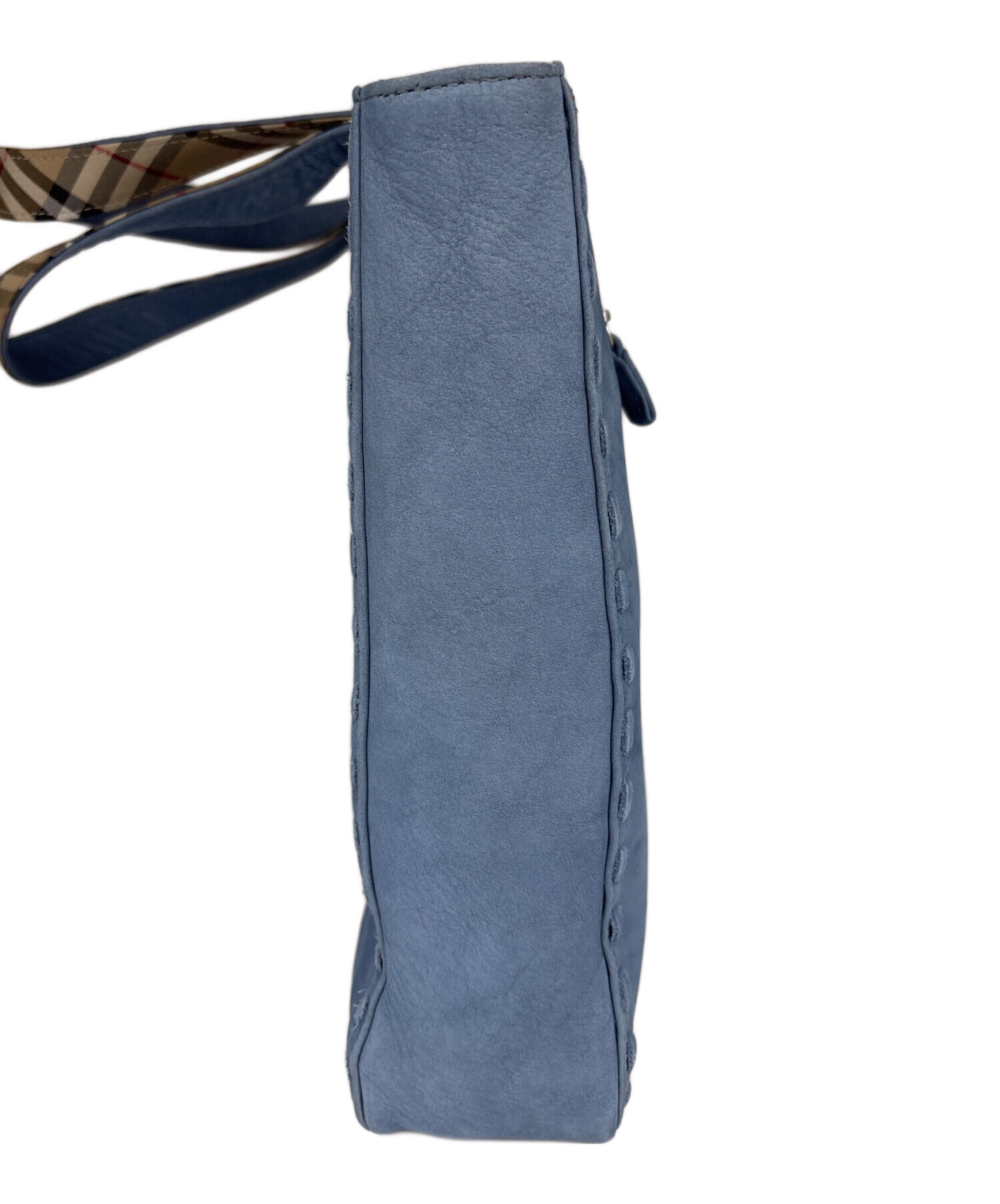 希少 バーバリーブルーレーベル ノバチェック柄 ウエストポーチ ボディバッグ 中古・古着通販】BURBERRY BLUE LABEL (バーバリー ブルー レーベル