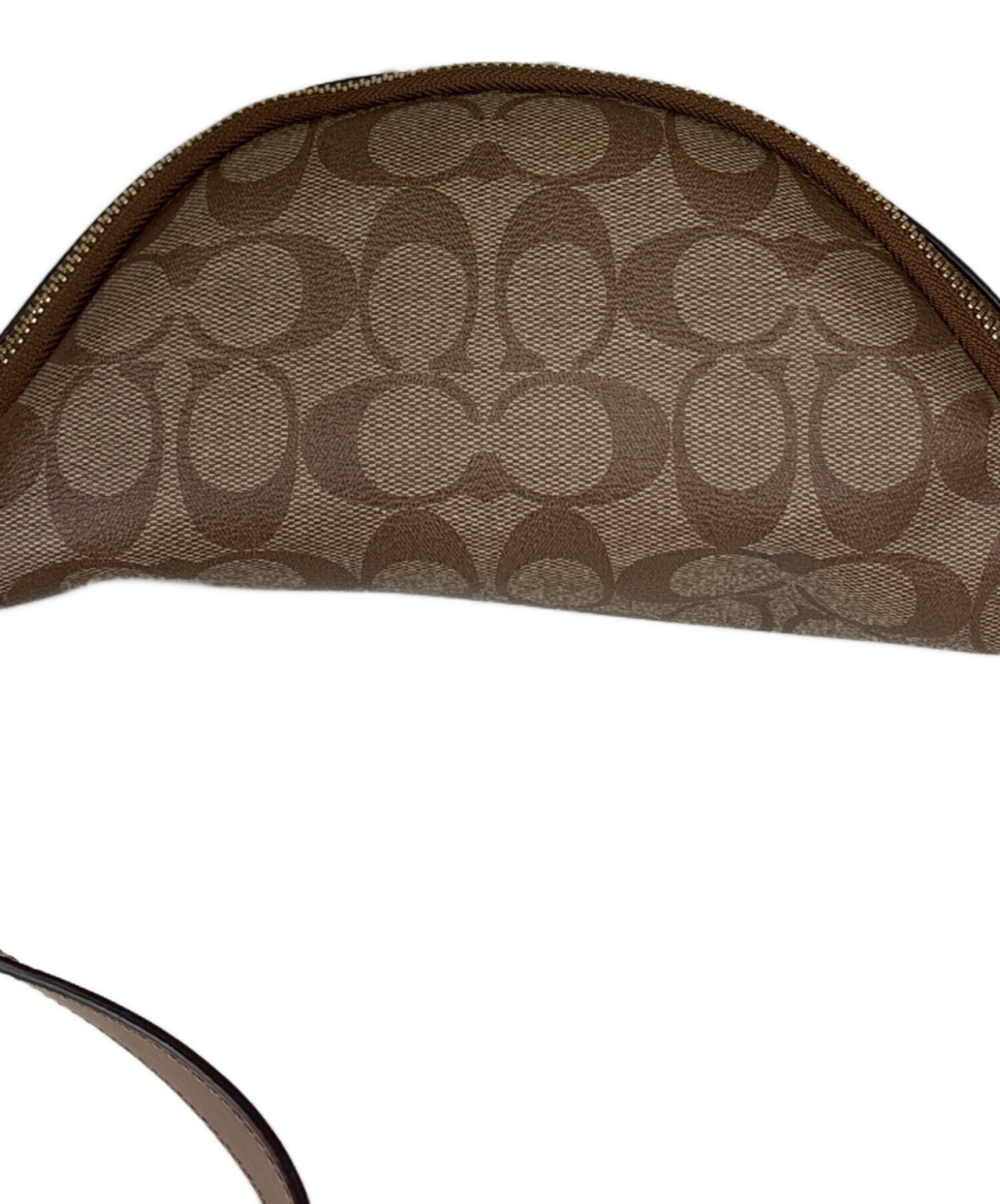 中古・古着通販】COACH (コーチ) ボディーバッグ ベージュ｜ブランド
