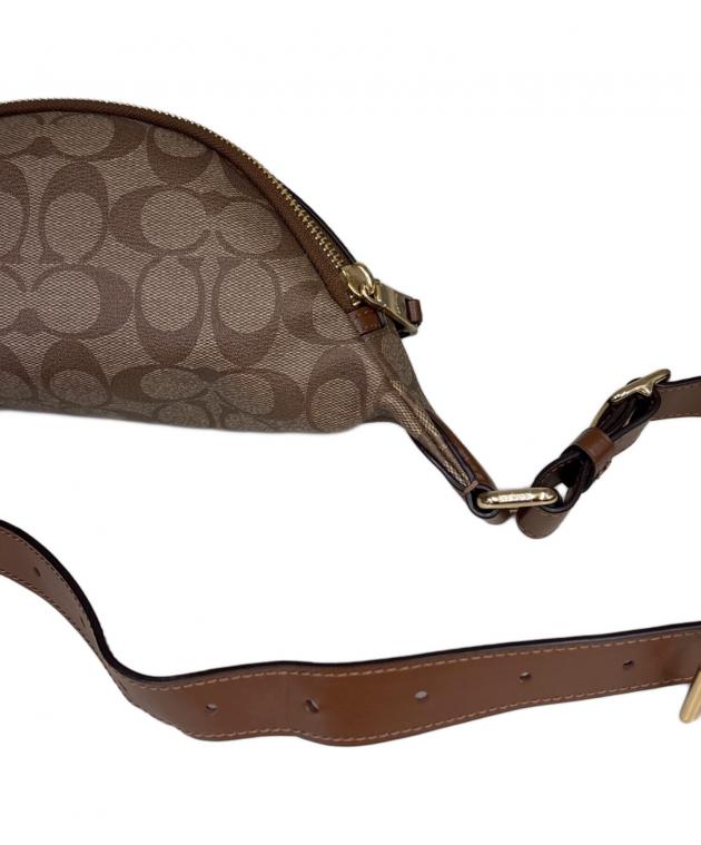 中古・古着通販】COACH (コーチ) ボディーバッグ ベージュ｜ブランド