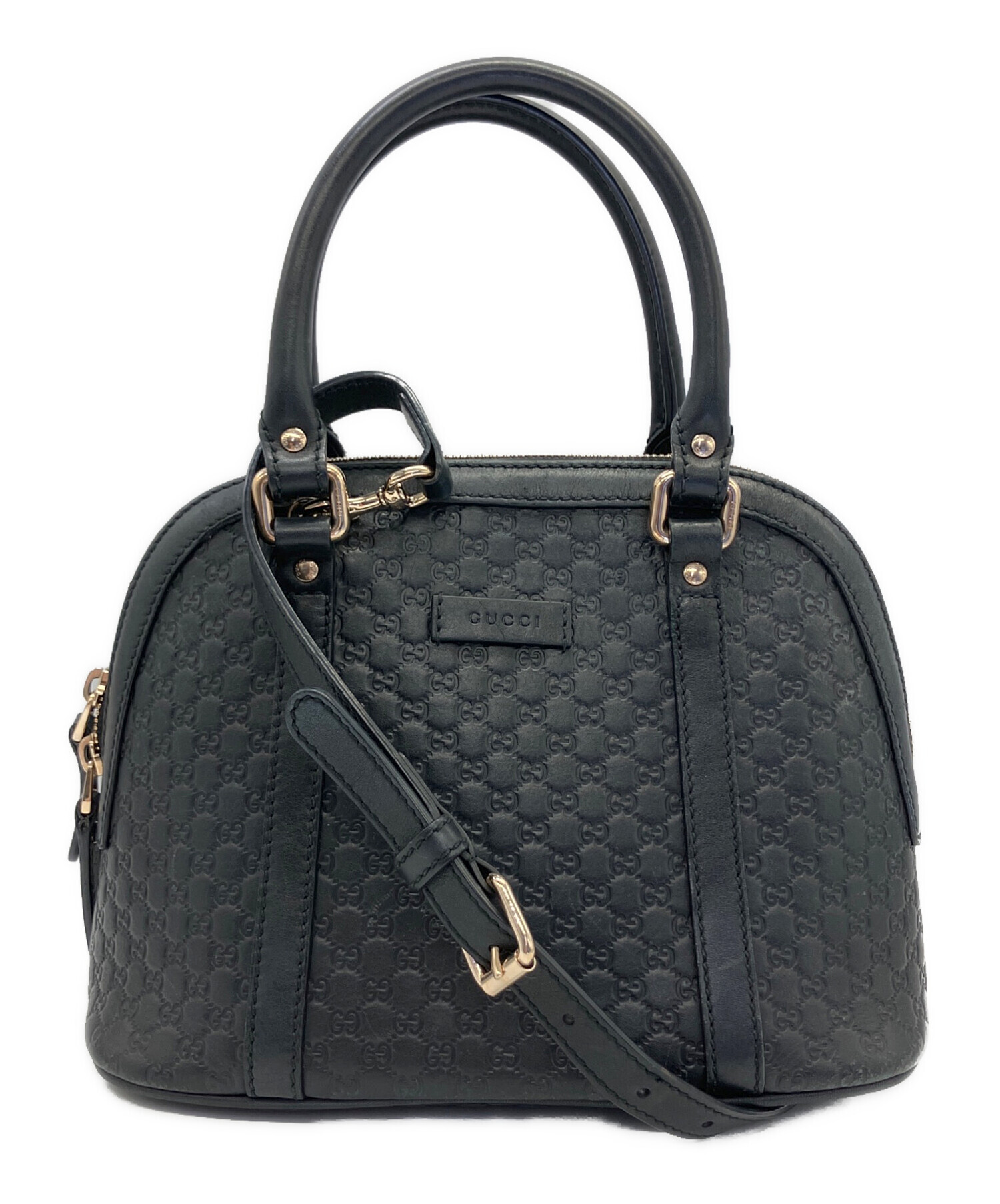 中古・古着通販】GUCCI (グッチ) 2WAYバッグ マイクログッチシマ