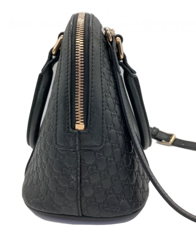 中古・古着通販】GUCCI (グッチ) 2WAYバッグ マイクログッチシマ