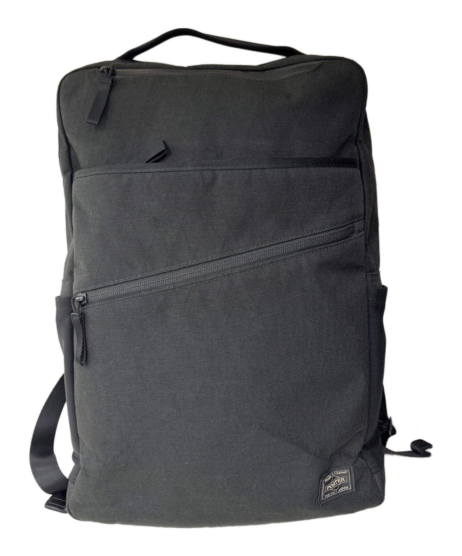【レア物、中古品】PORTER ポーター リュック バックパック 中古・古着通販】PORTER (ポーター) リュック HYBRID ブラック