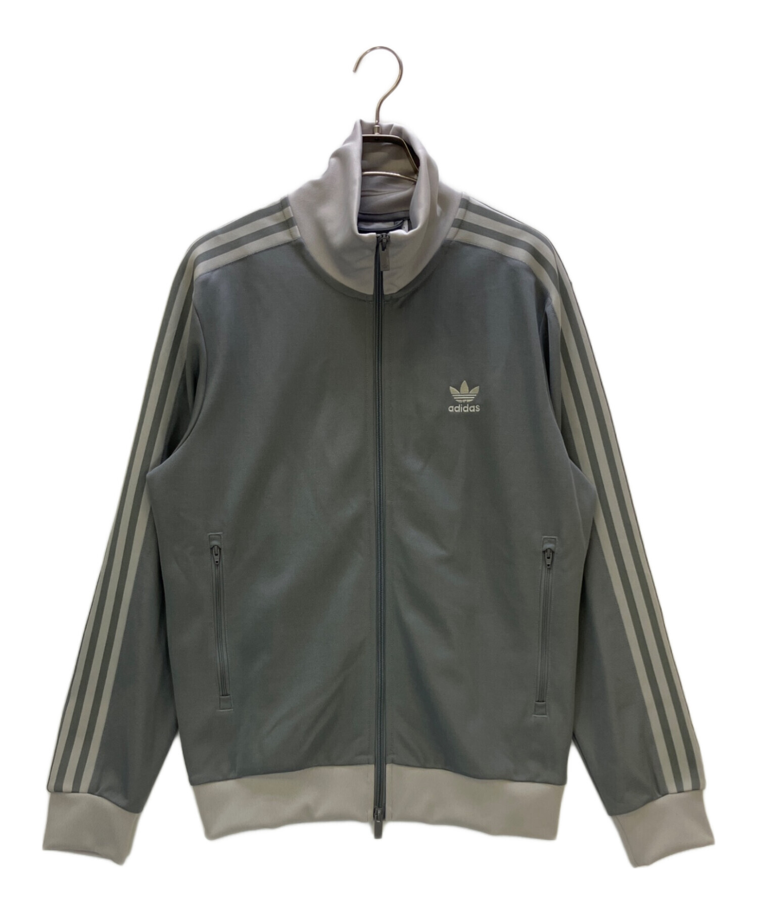 中古・古着通販】adidas (アディダス) トラックジャケット グレー