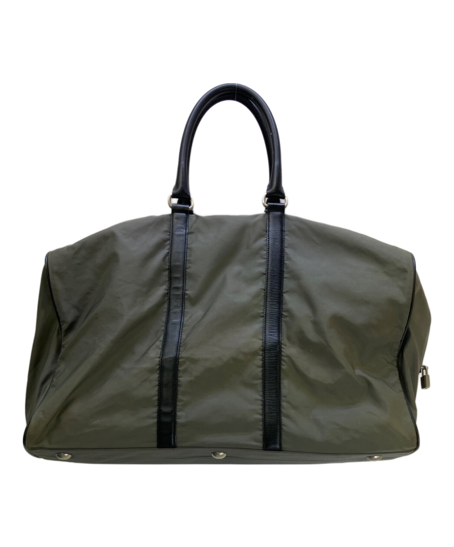 中古・古着通販】PRADA (プラダ) ボストンバッグ オリーブ｜ブランド