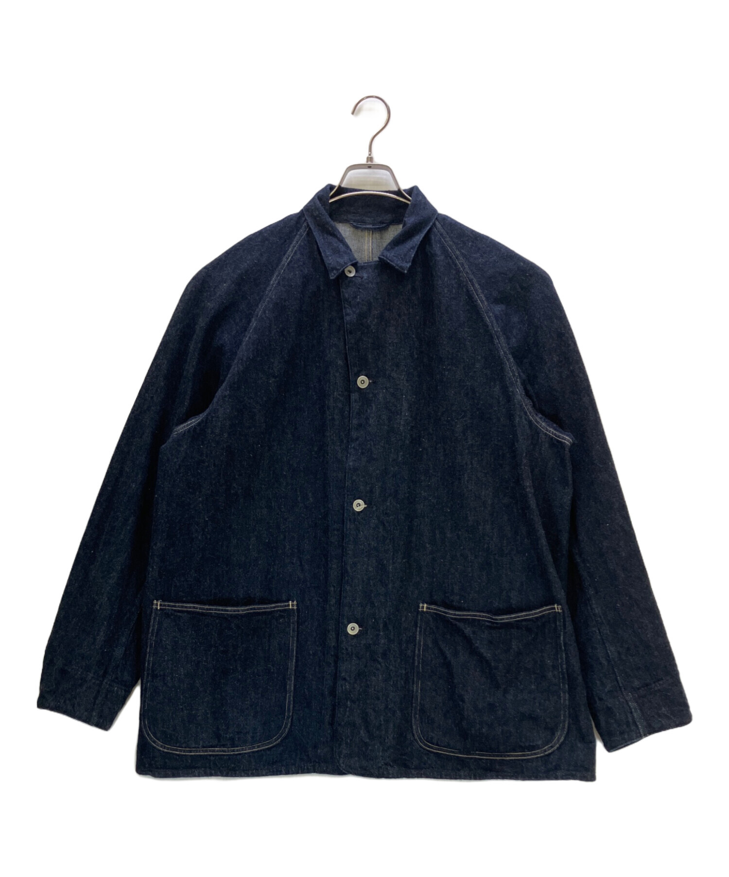 中古・古着通販】COMOLI (コモリ) カバーオール 24AW インディゴ