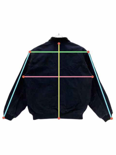 Carhartt カーハート サンタフェジャケット　ネイビー系 XL 値下げ可能 中古・古着通販】CarHartt (カーハート) サンタフェジャケット