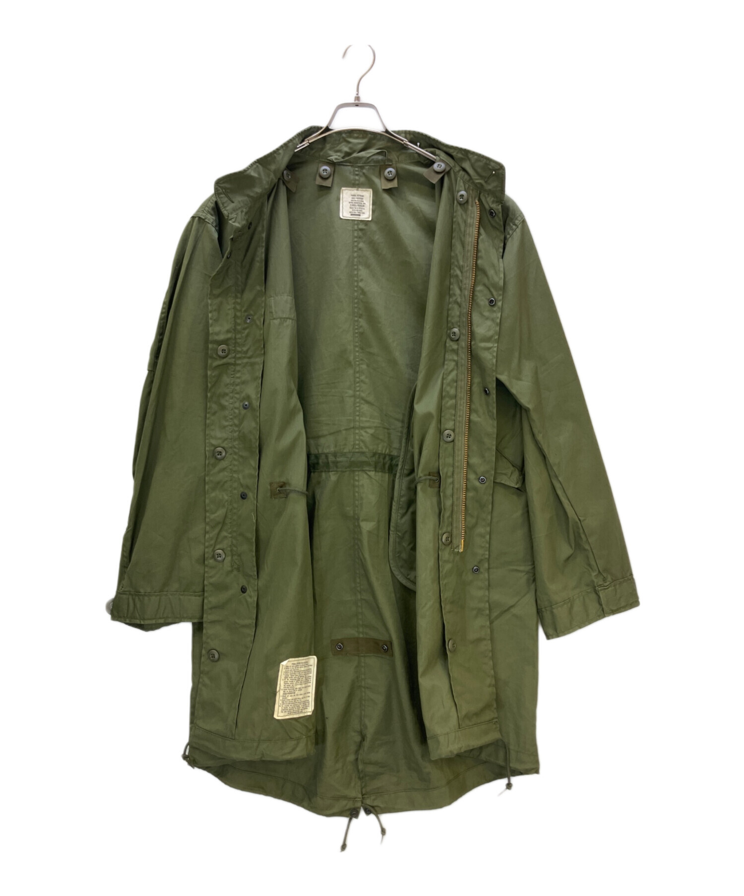 中古・古着通販】US ARMY (ユーエスアーミー) モッズコート オリーブ 中古・古着通販】US ARMY (ユーエスアーミー) モッズコート オリーブ