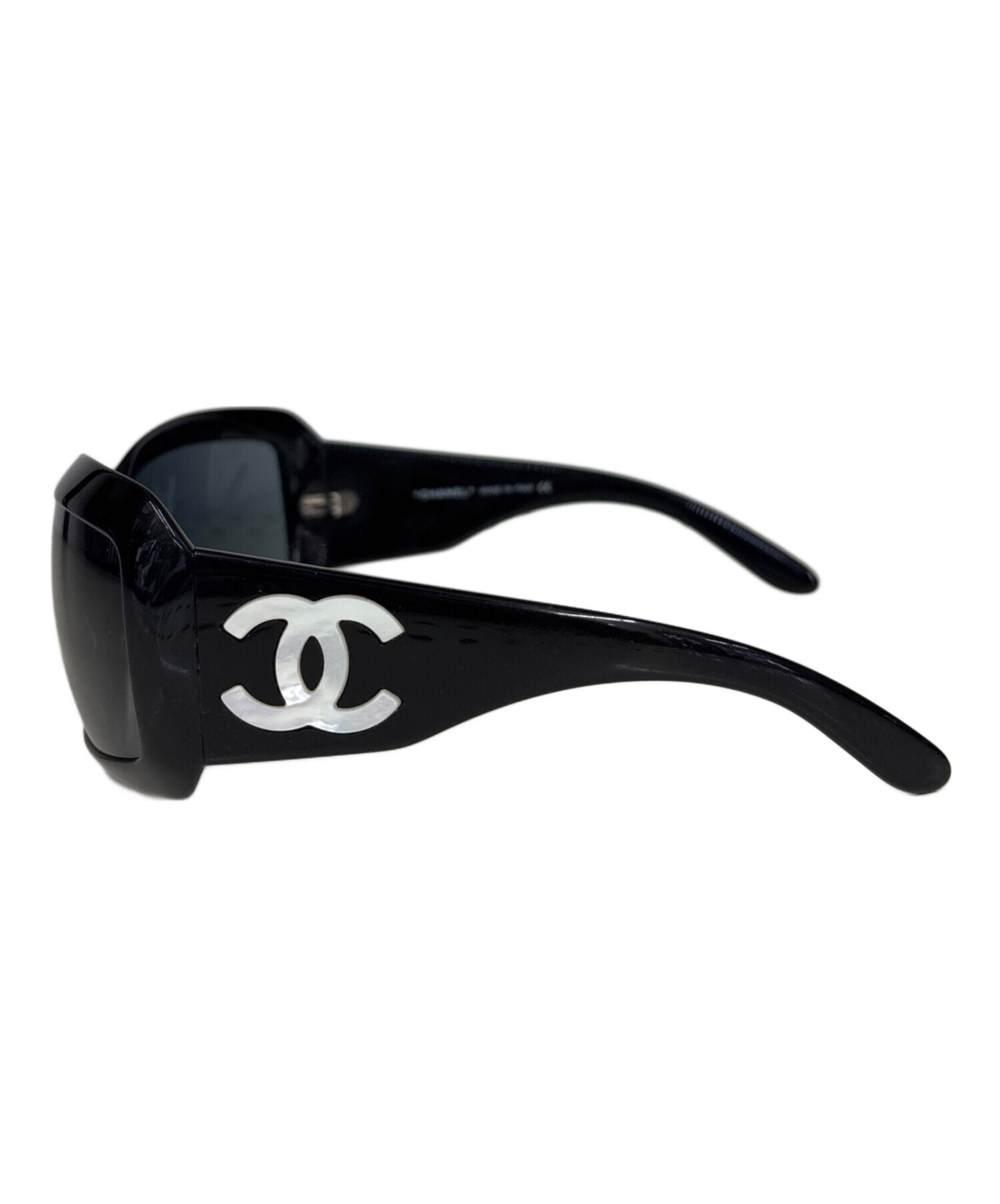 CHANEL サングラス ブラック ココマーク　一度使用 中古・古着通販】CHANEL (シャネル) サングラス ココマーク ブラック