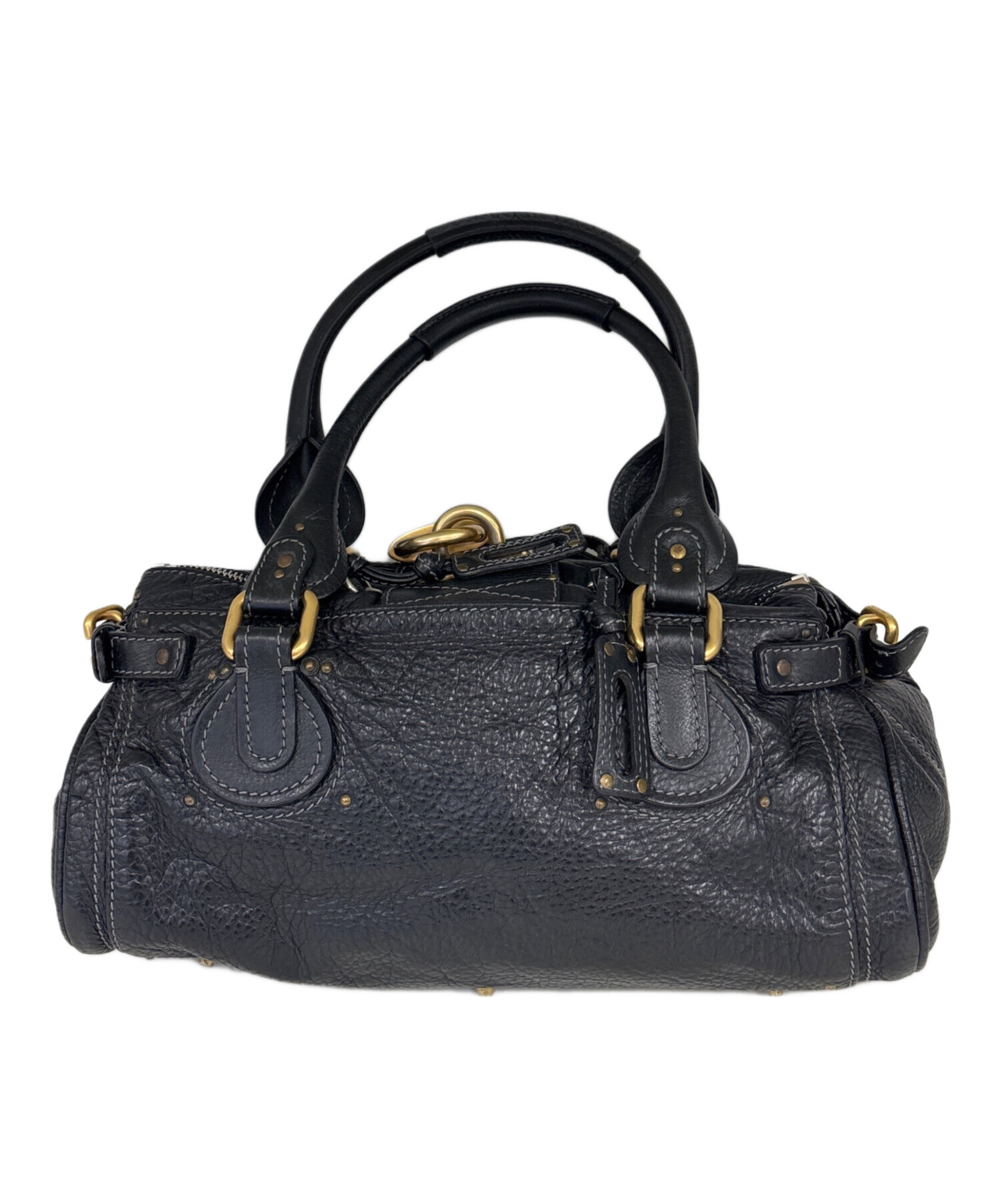 中古・古着通販】Chloe (クロエ) ハンドバッグ パディントン ブラック
