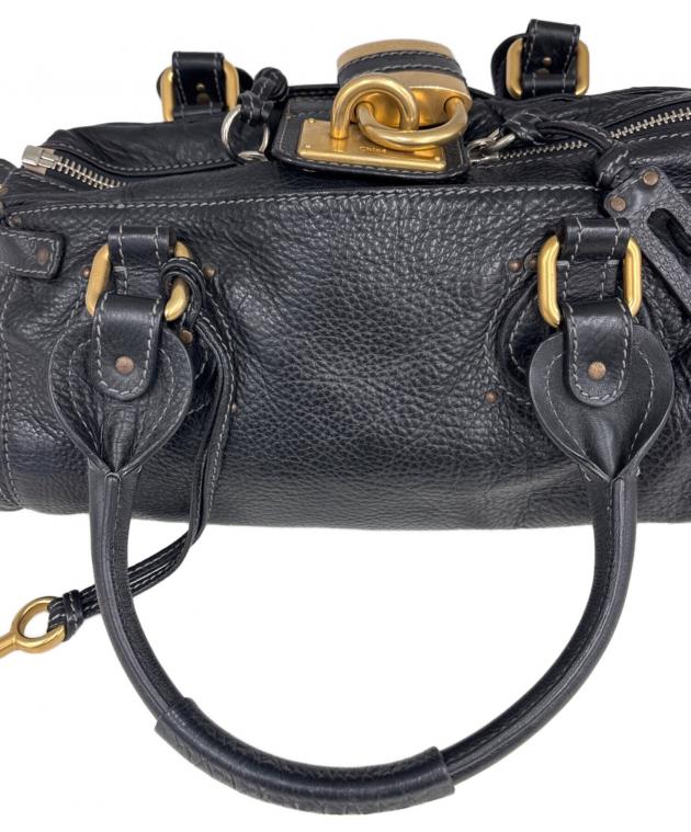 中古・古着通販】Chloe (クロエ) ハンドバッグ パディントン ブラック