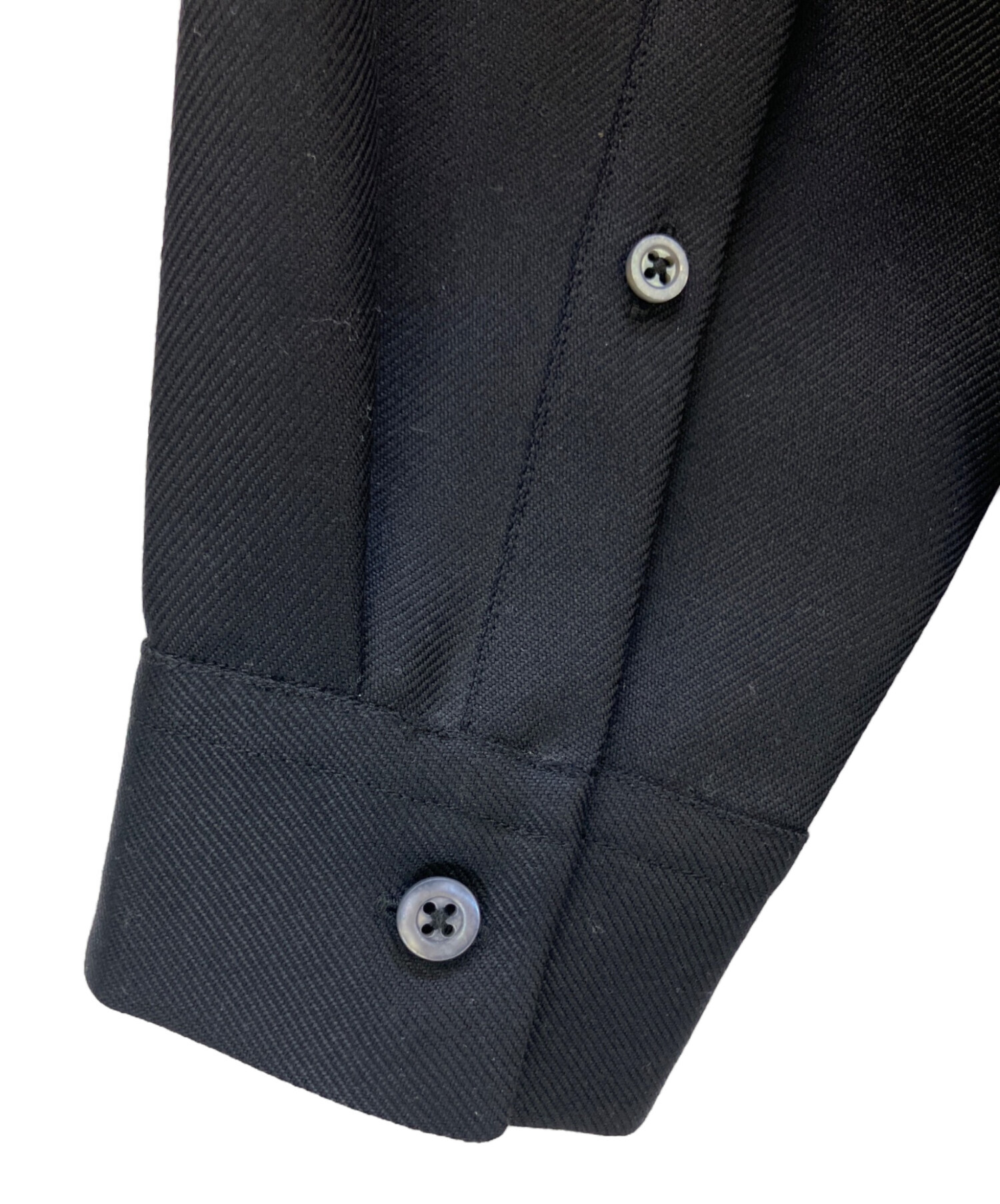 中古・古着通販】JIL SANDER (ジルサンダー) 長袖シャツ ブラック