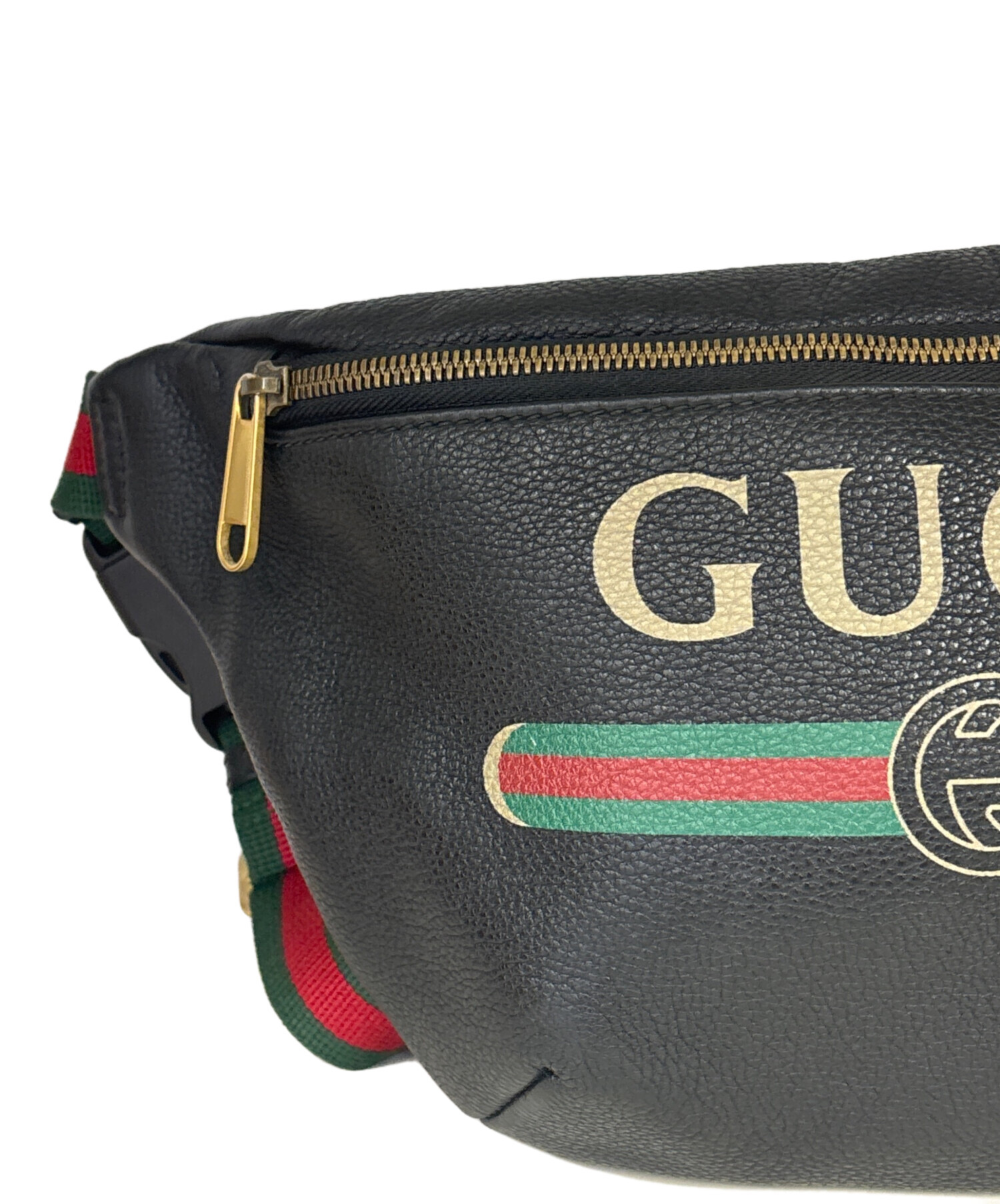 中古・古着通販】GUCCI (グッチ) ボディバッグ プリントロゴ シェリー