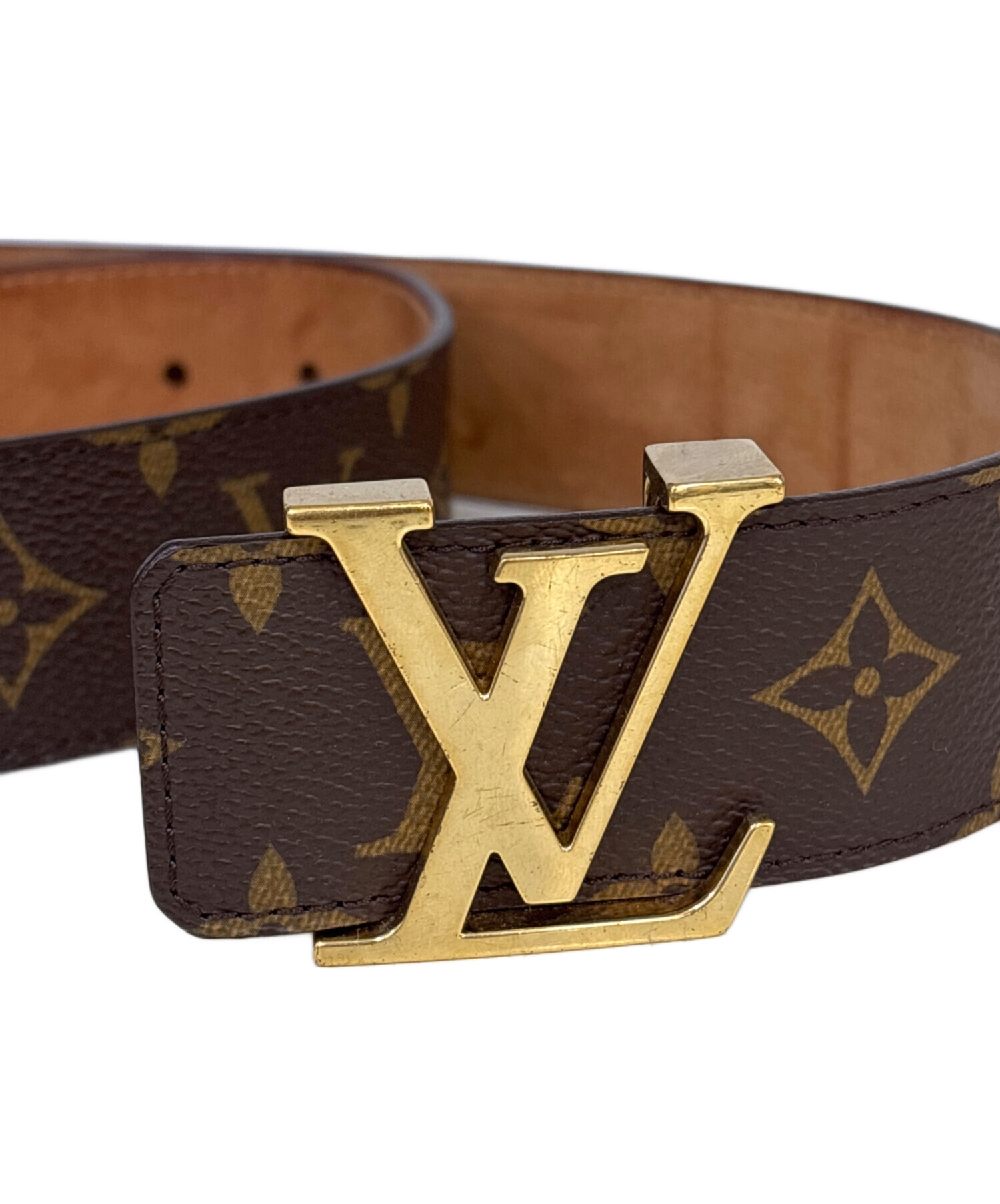 LOUIS VUITTON ルイヴィトン ベルト サンチュール オヴァール 中古・古着通販】LOUIS VUITTON (ルイ ヴィトン) ベルト サンチュール
