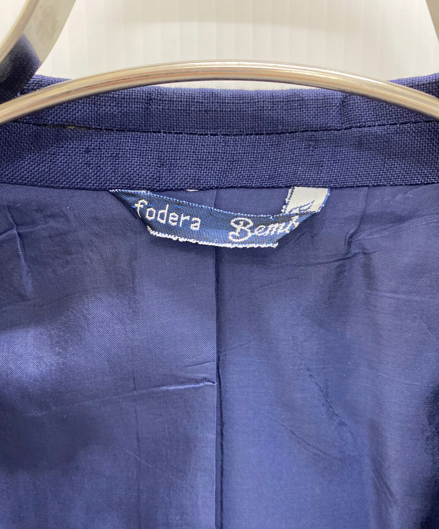 中古・古着通販】HERNO (ヘルノ) テーラードジャケット ネイビー