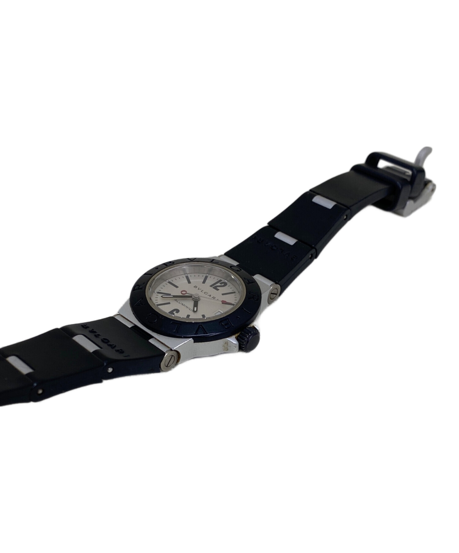 ブルガリ　クォーツ　ジャンク 中古・古着通販】BVLGARI (ブルガリ) リストウォッチ ブラック