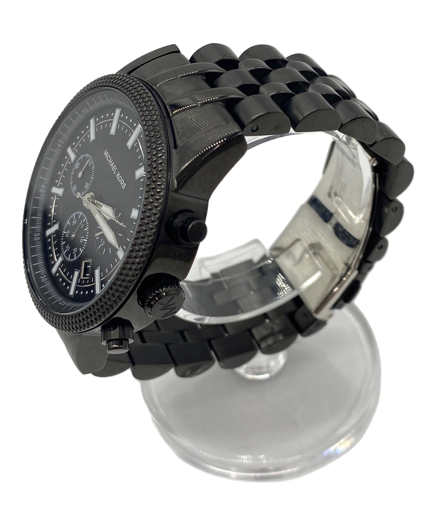 中古・古着通販】MICHAEL KORS (マイケルコース) 腕時計 ブラック