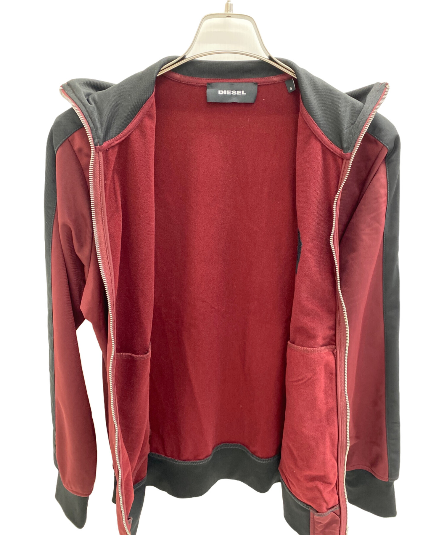中古・古着通販】DIESEL (ディーゼル) トラックジャケット レッド 