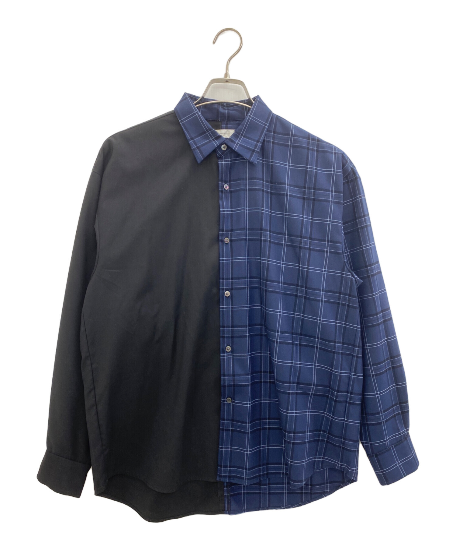 TAO タオ カジュアルシャツ M 青 【古着】【中古】【送料無料】 中古・古着通販】TAKEO KIKUCHI (タケオキクチ) 長袖シャツ ブルー