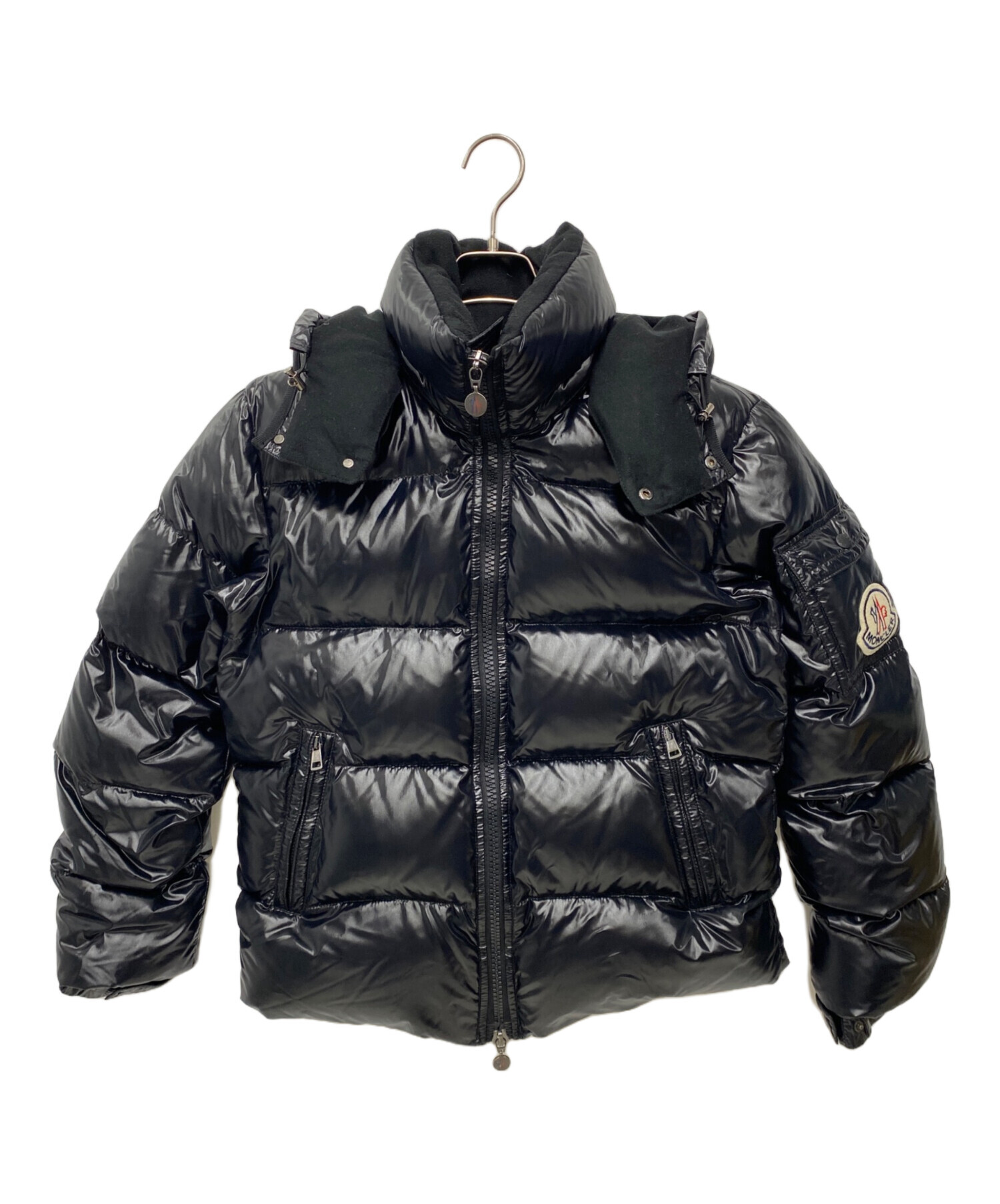 中古・古着通販】MONCLER (モンクレール) ダウンジャケット ブラック 