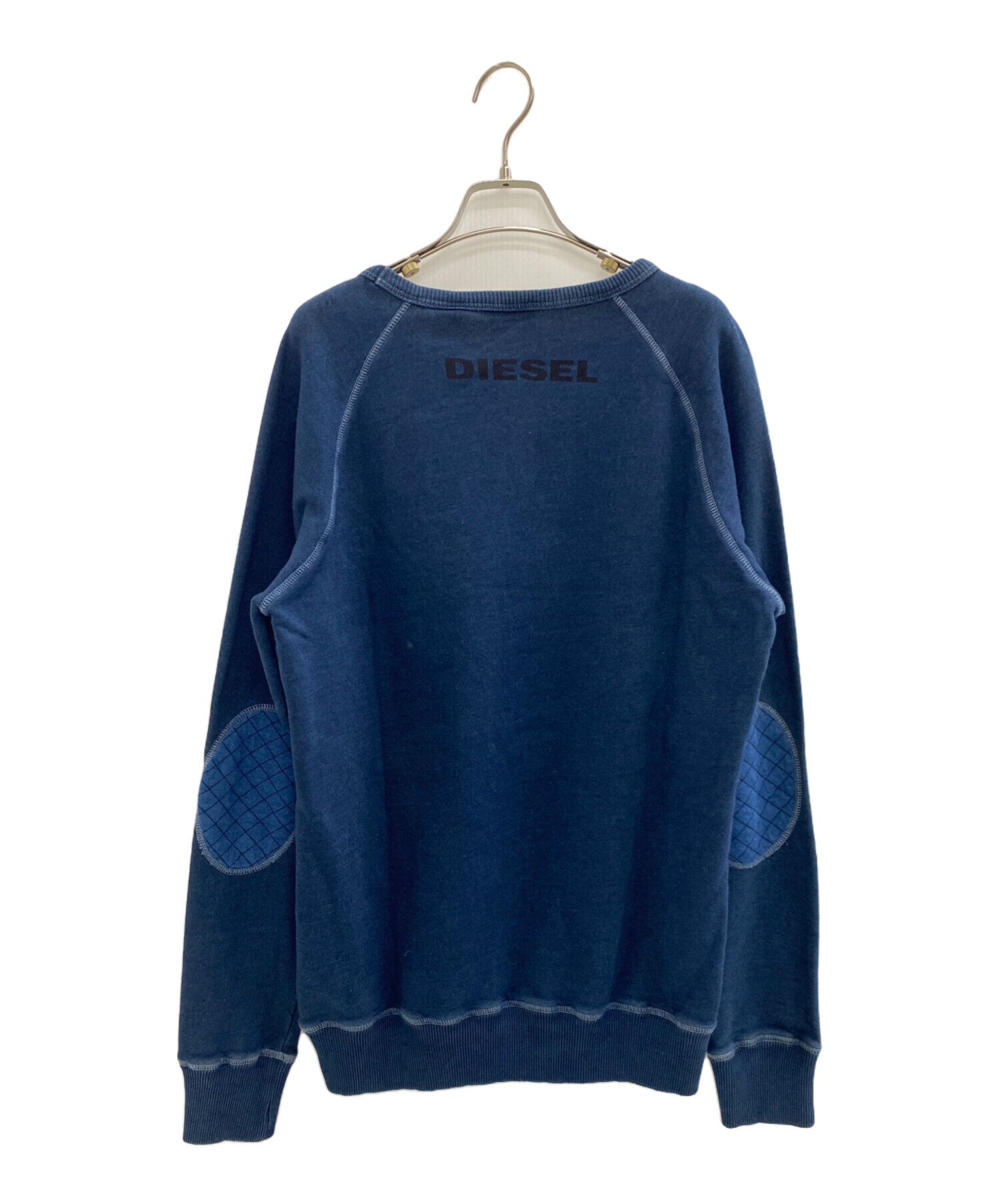中古・古着通販】DIESEL (ディーゼル) スウェット ブルー サイズ:不明 