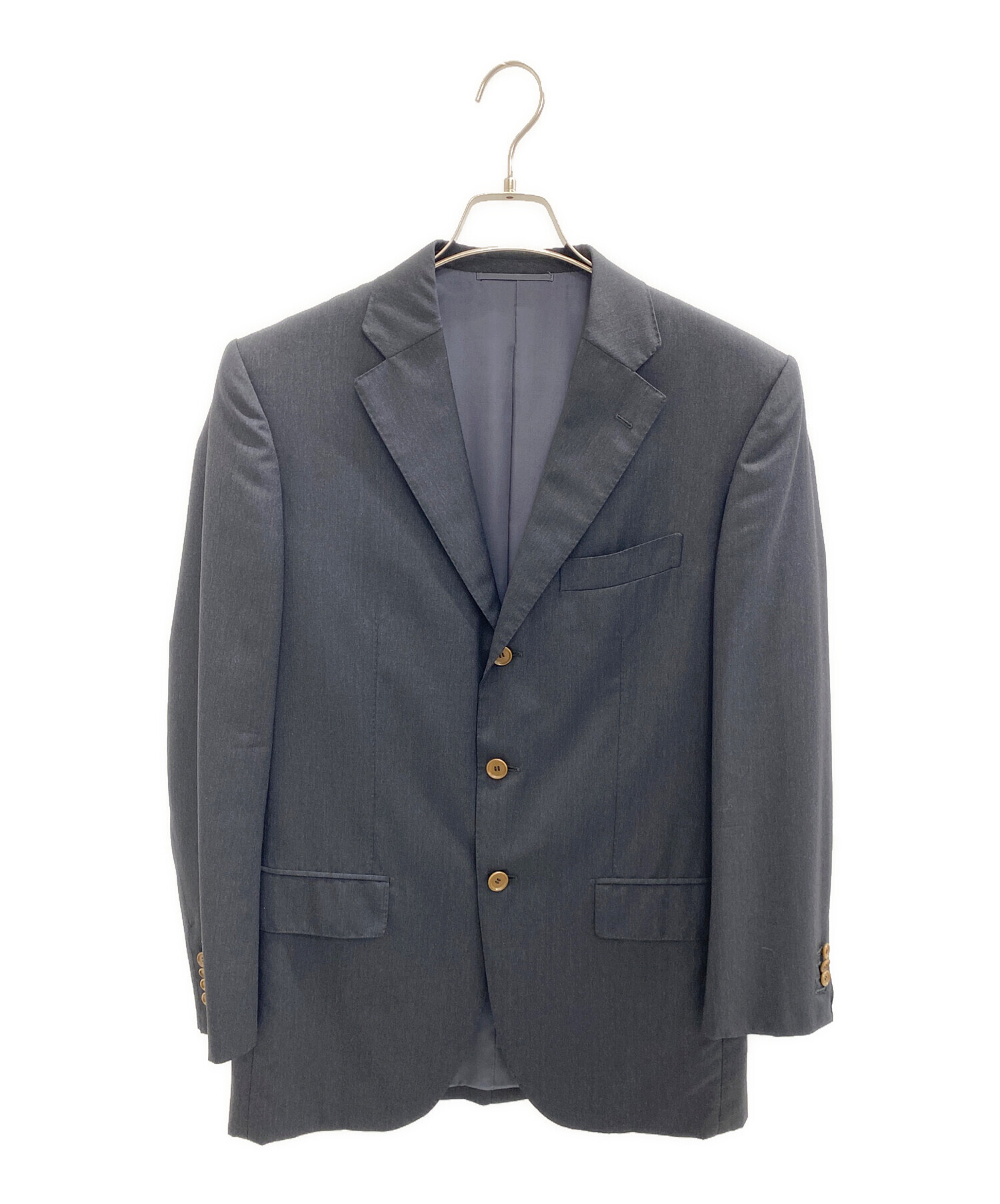 こばページ 【USED】スーツ エレメネジルドゼニア グレー 中古・古着通販】ERMENEGILDO ZEGNA (エルメネジルド・ゼニア