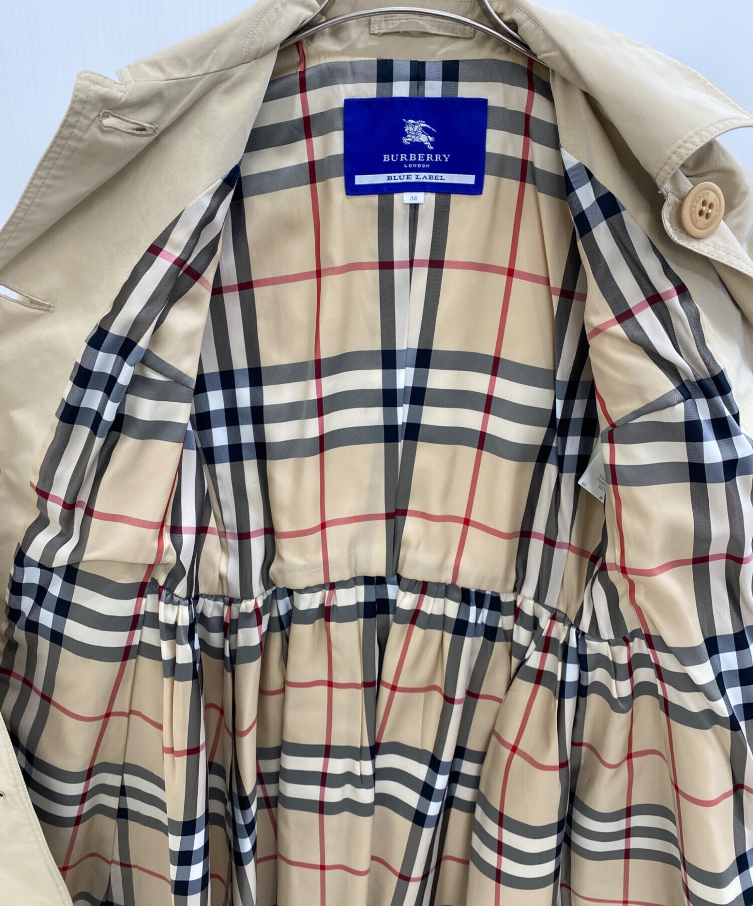 中古・古着通販】BURBERRY BLUE LABEL (バーバリーロンドンブルー 