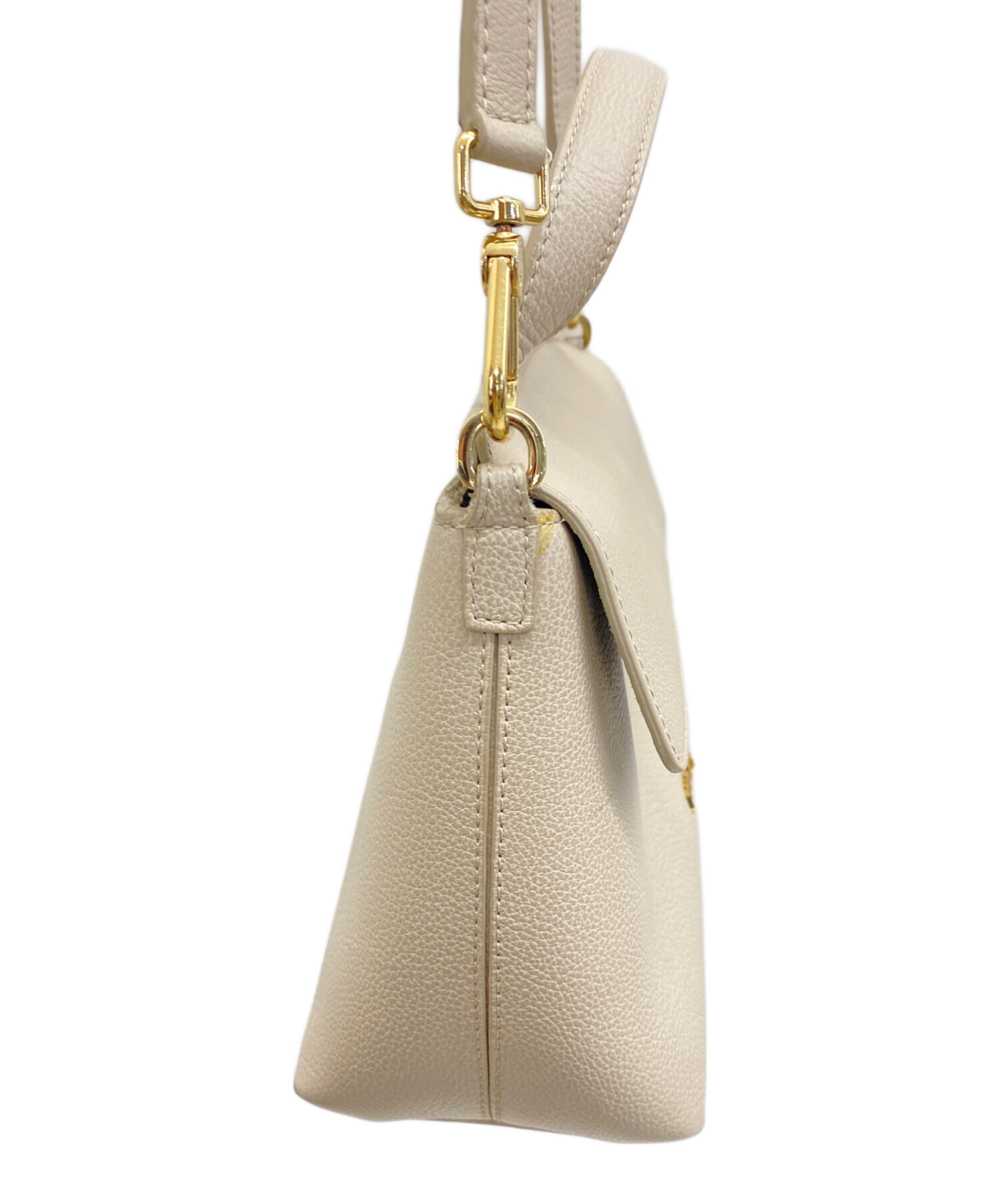 中古・古着通販】FURLA (フルラ) ショルダーバッグ ベージュ｜ブランド 